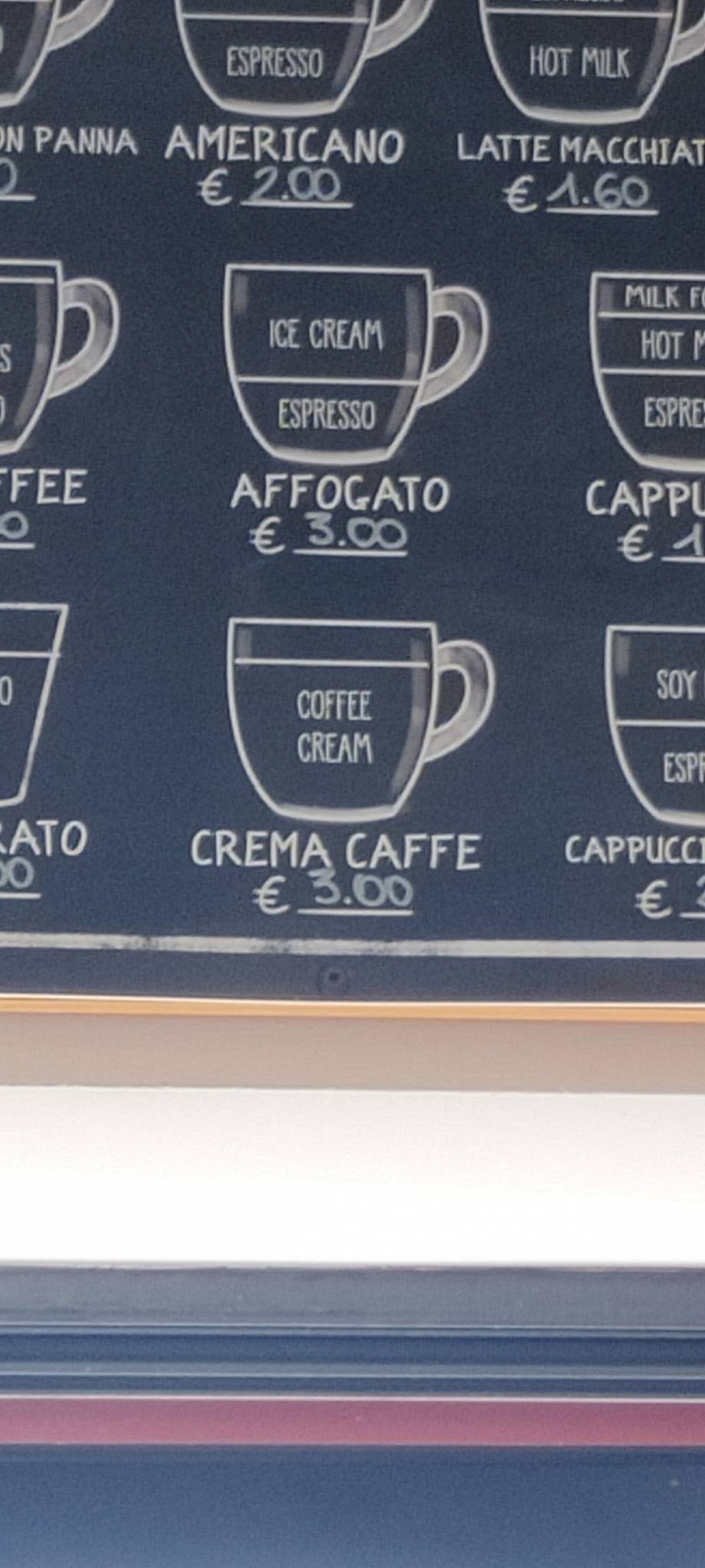 Menu di Pasticceria Gelateria Sampoli & Lapis 