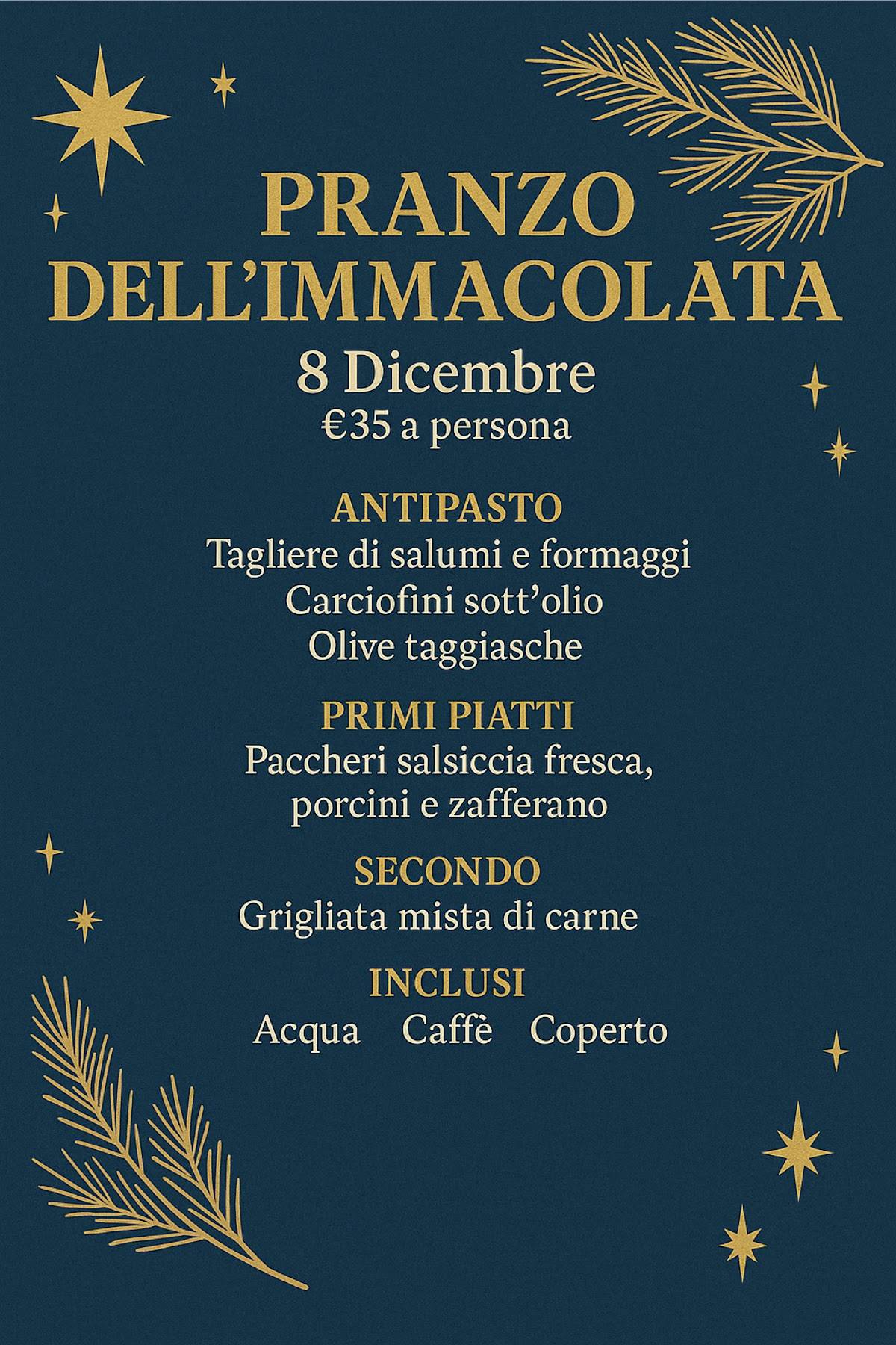 Menu di Pizzeria Ristorante Dolly 