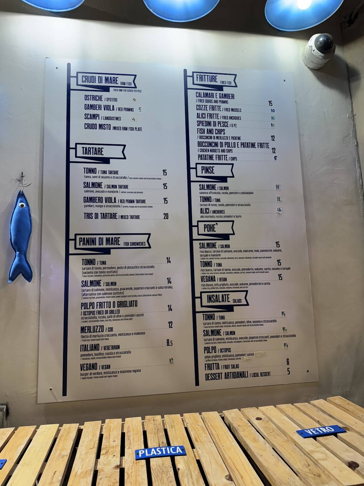 Menu di Santamarea 