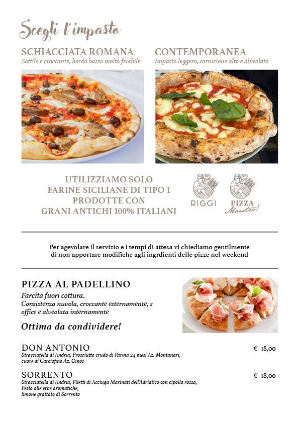 Menu di L'Arcangelo Pizzeria 