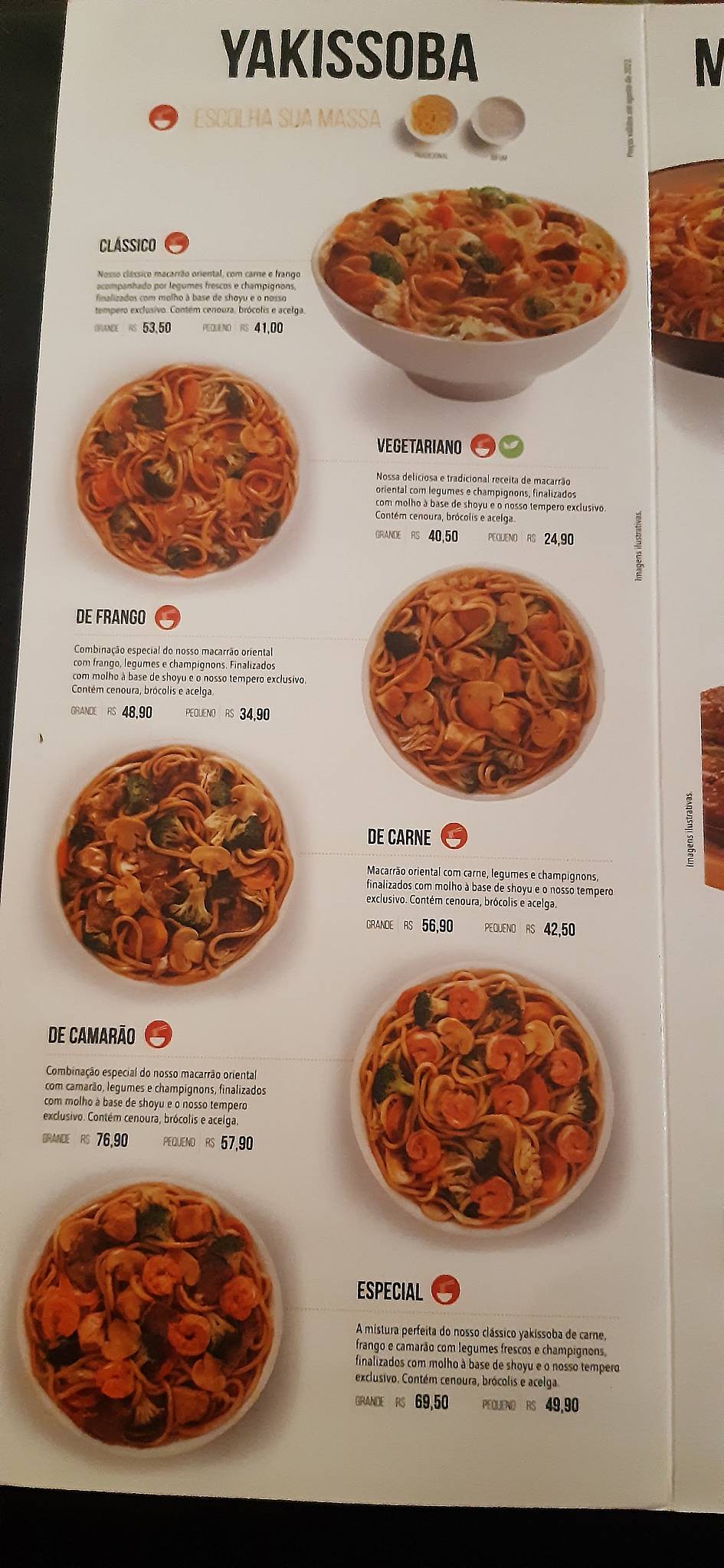 China In Box - Restaurante de Comida Chinesa cardápio