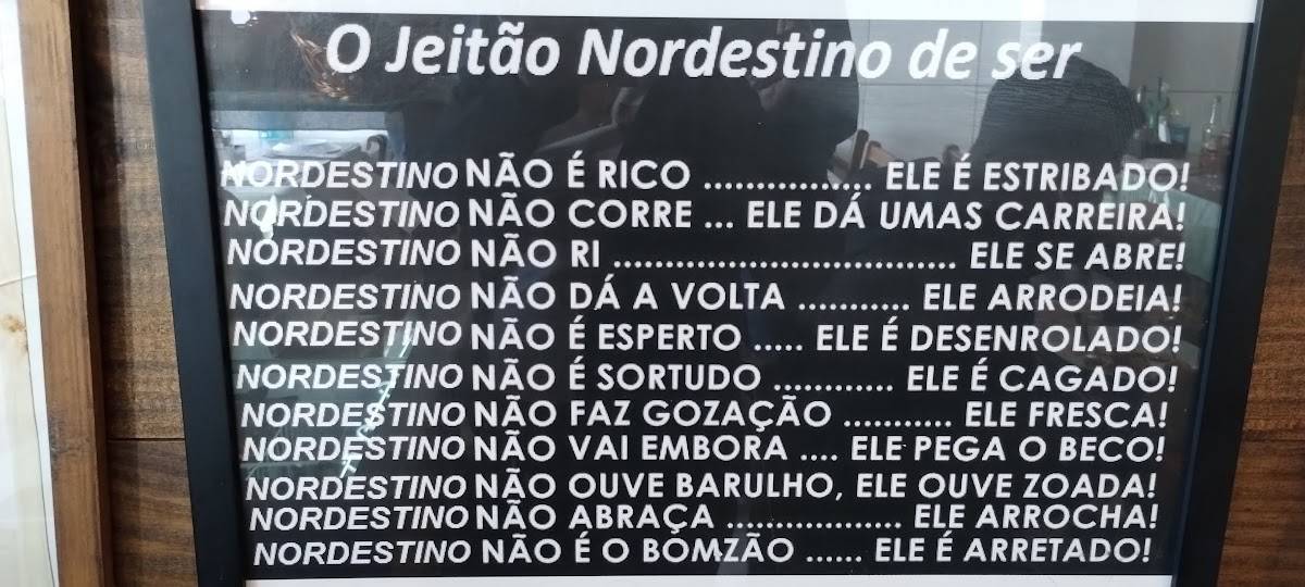 Nordeste A Mesa cardápio