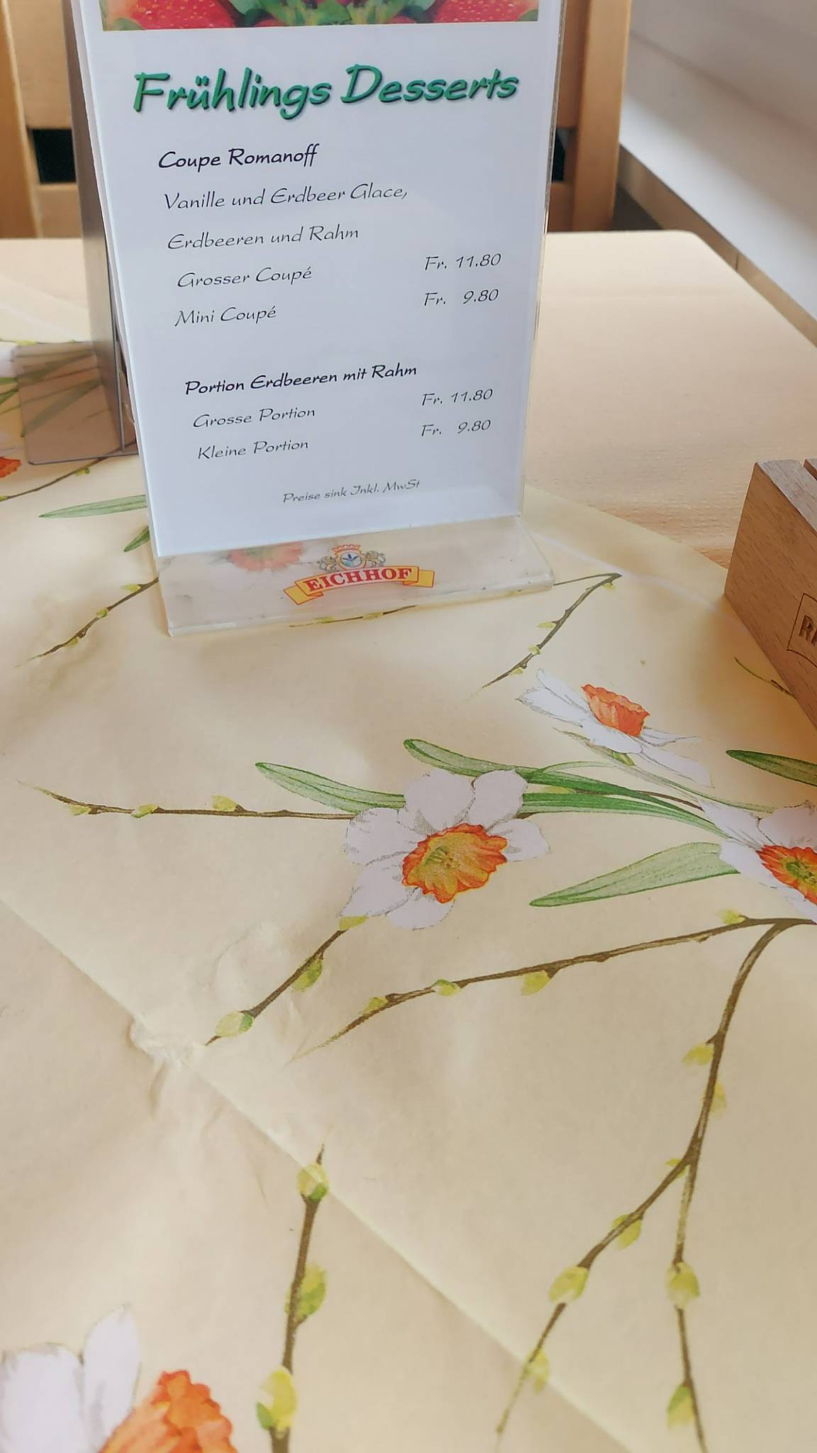 Menu di Schwyzerhüsli 