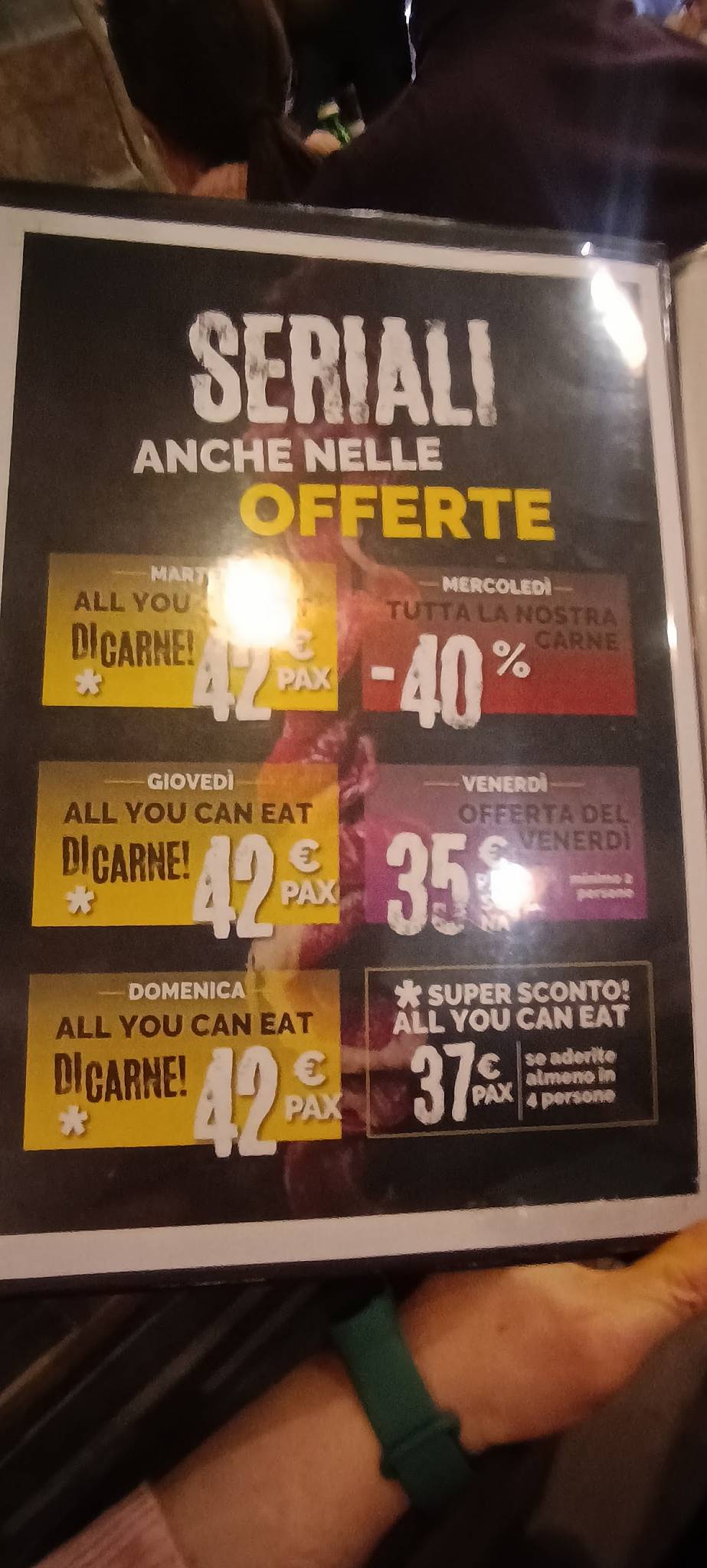 Menu di Serial Griller 