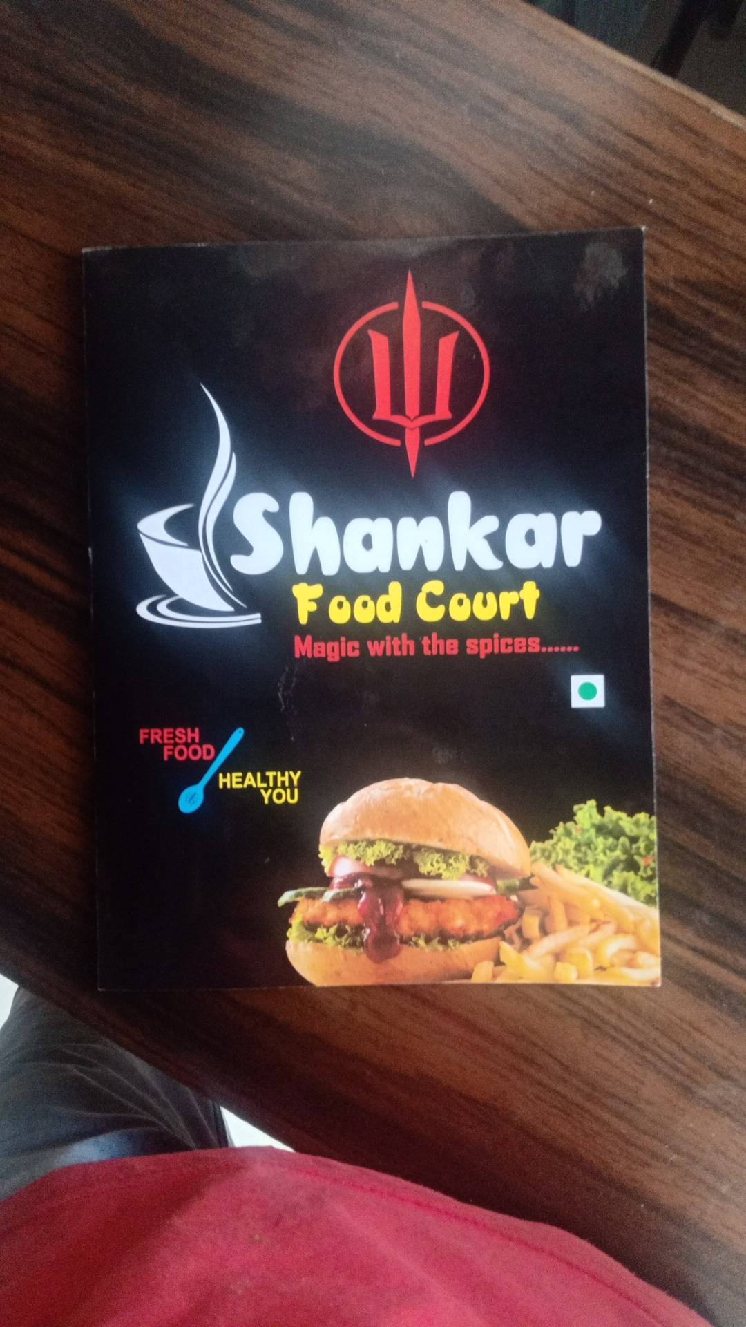 Shankar food court menu