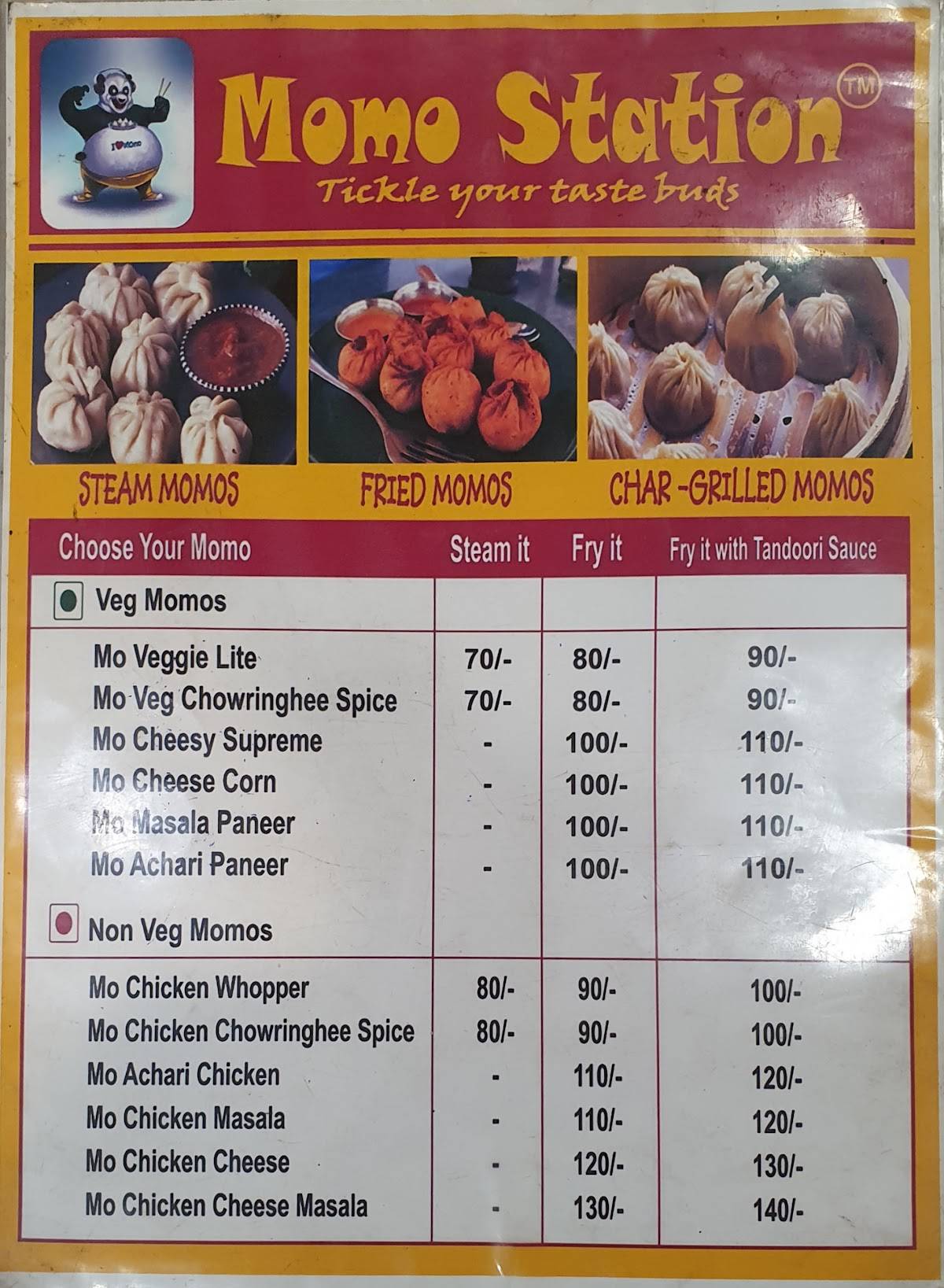 Shawarma Grill & Momo Station by Juneja's menu