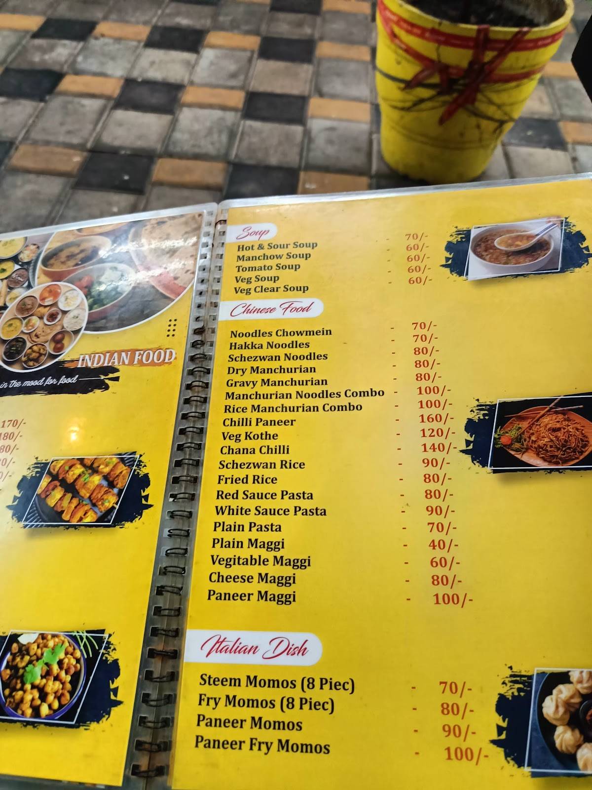 Shiv Shambhu Restaurant menu