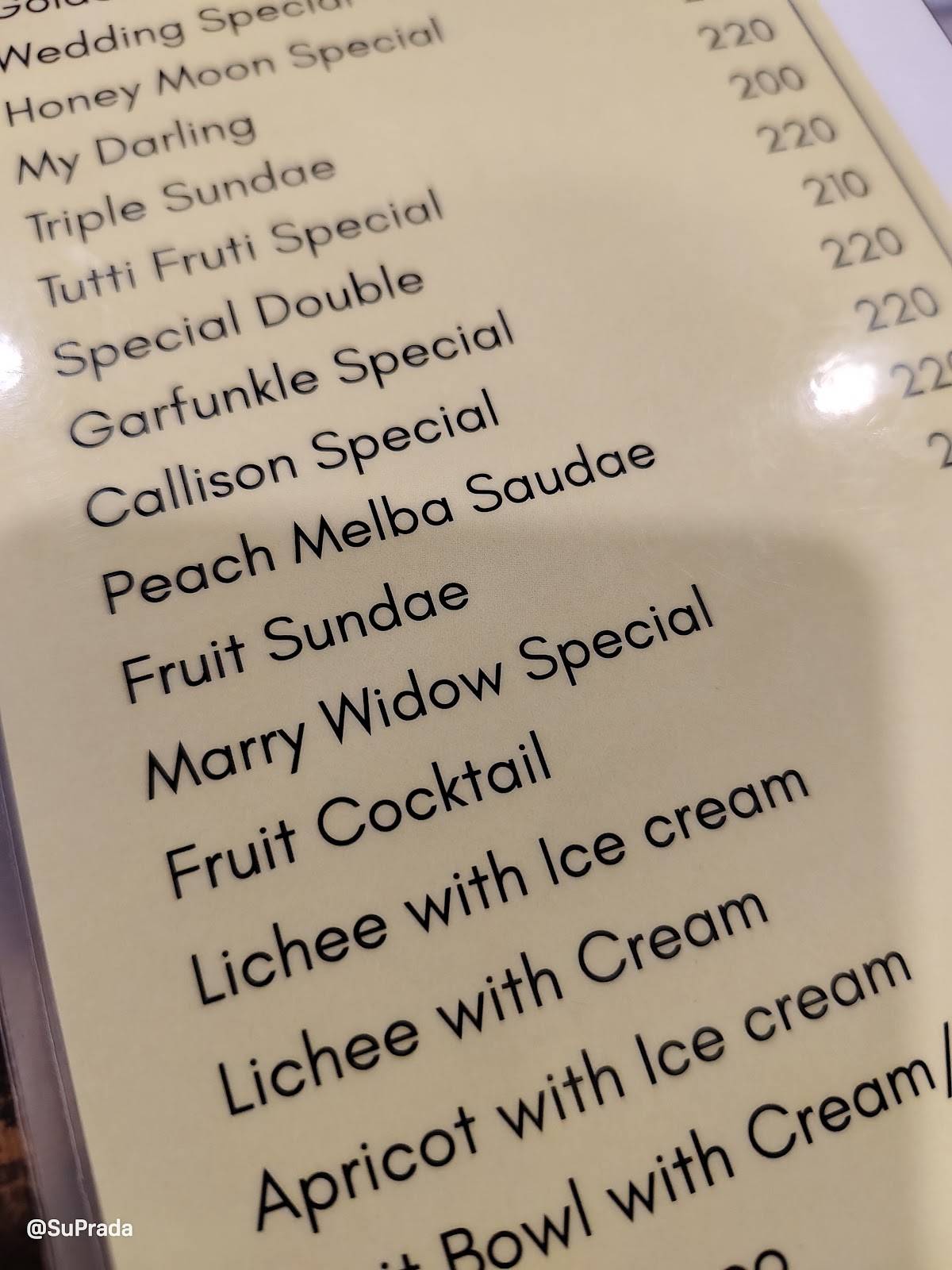 Shivsagar Restaurant - Aundh menu