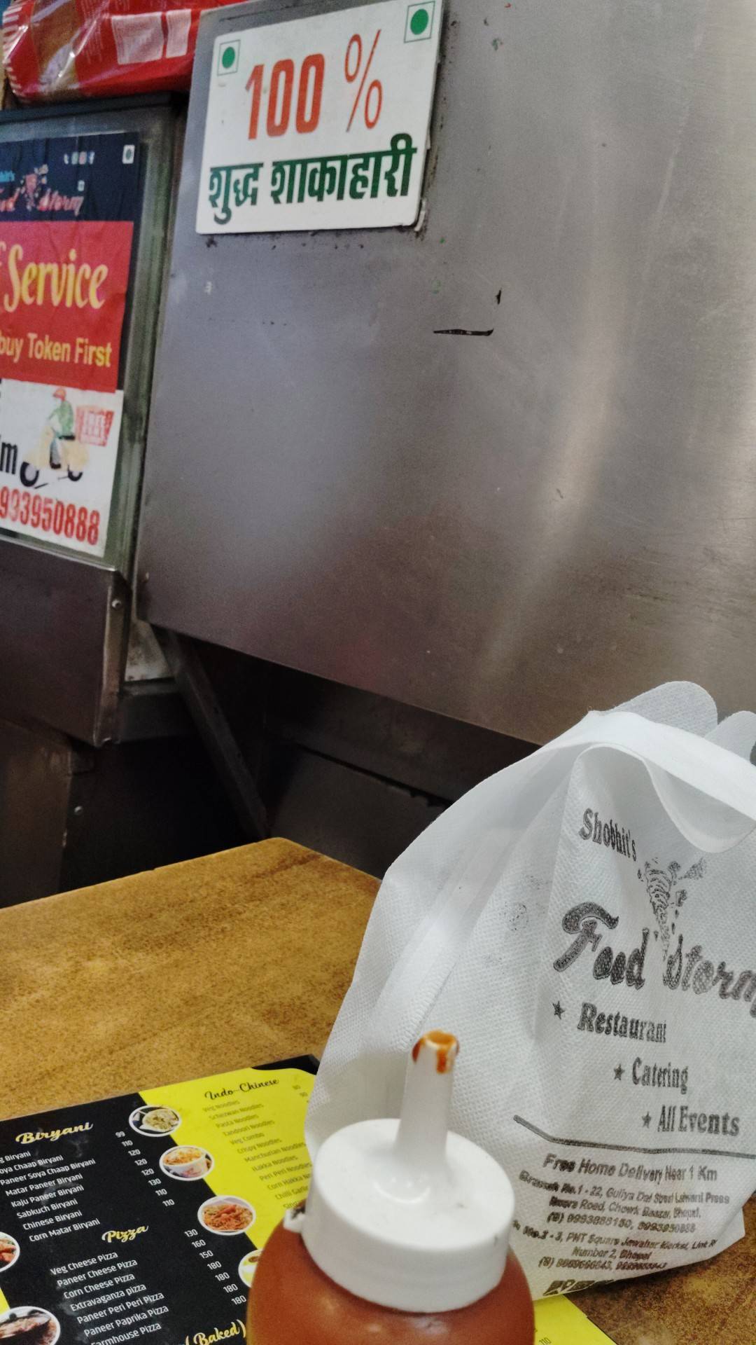 Shobhit's Food Storm menu