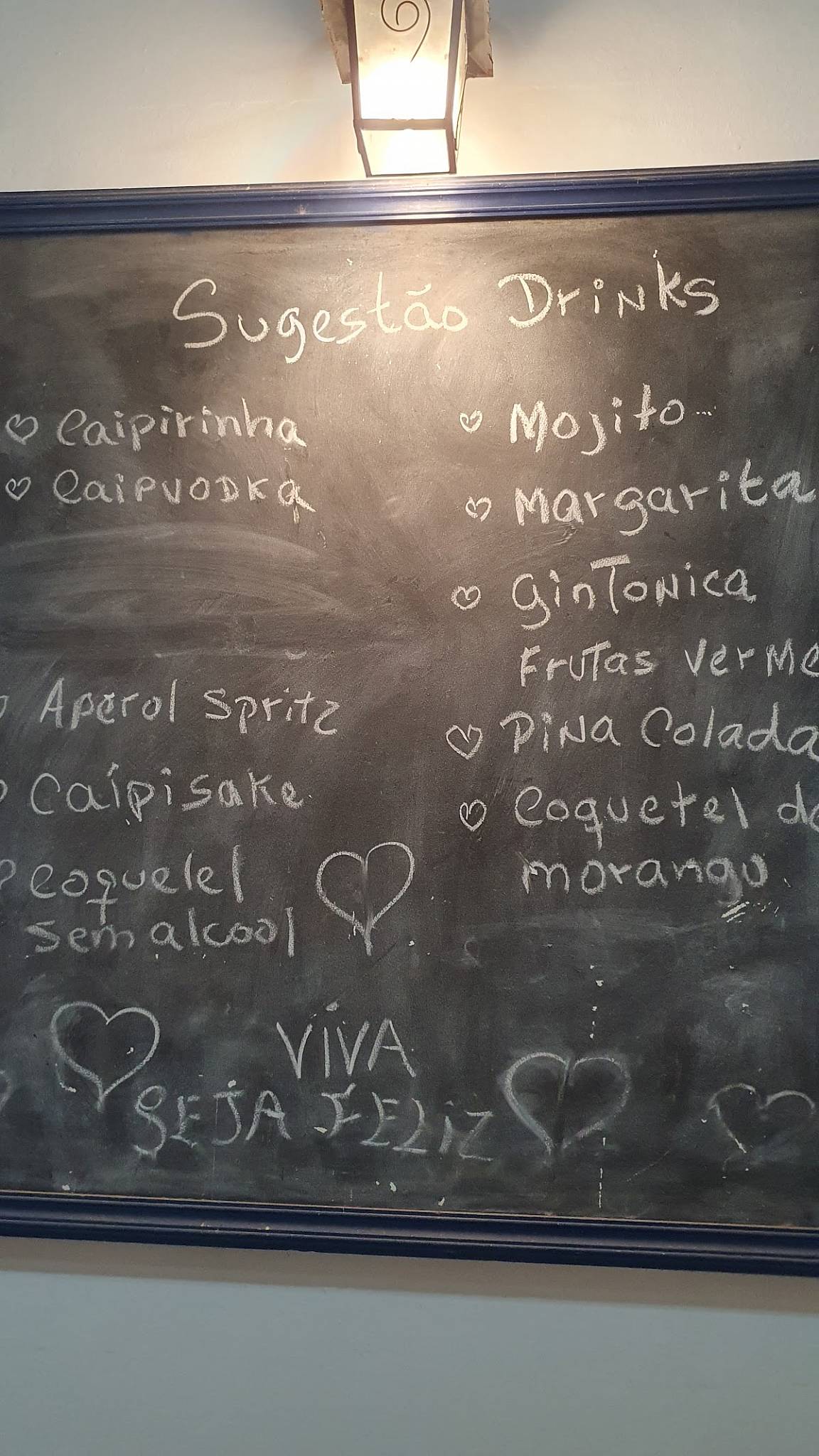 Simpatia Restaurante cardápio