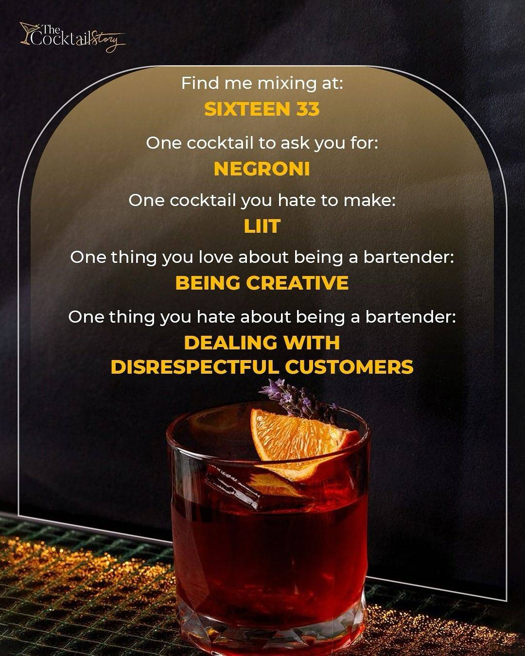 Sixteen 33 Bandra menu