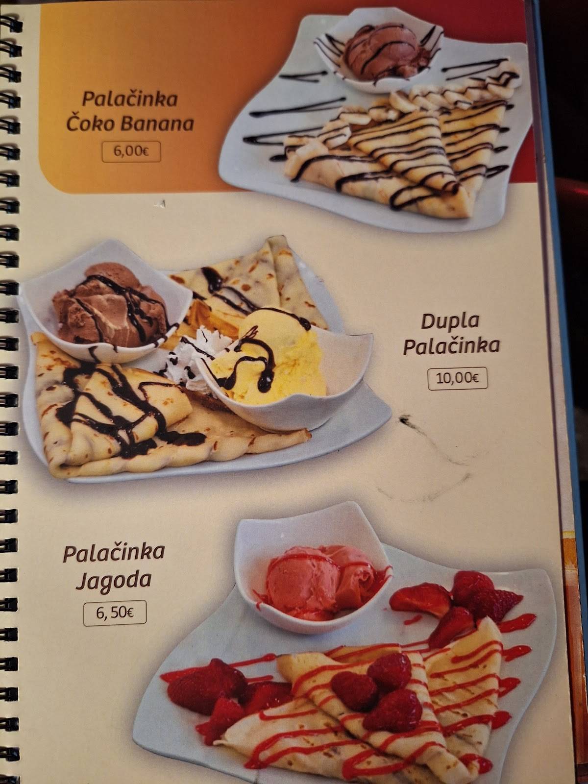 Menu di Slasticarnica Filipjanka 
