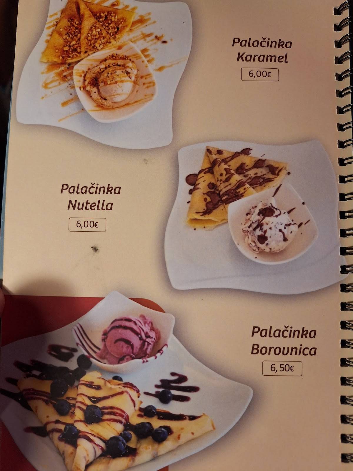 Menu di Slasticarnica Filipjanka 