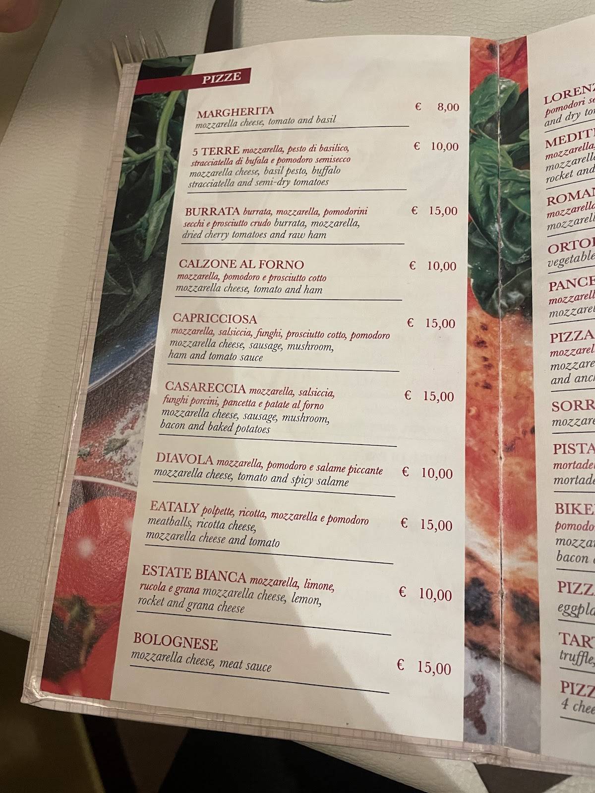Menu di Meating 