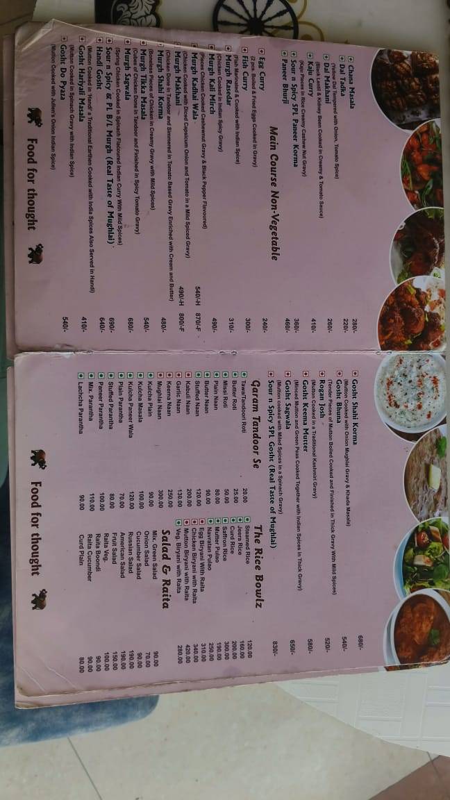 Sour n Spicy Restaurant (Hotel Tara Palace) By Goyal Hoteliers - Best Restaurant in Agra Restaurant in Agra menu