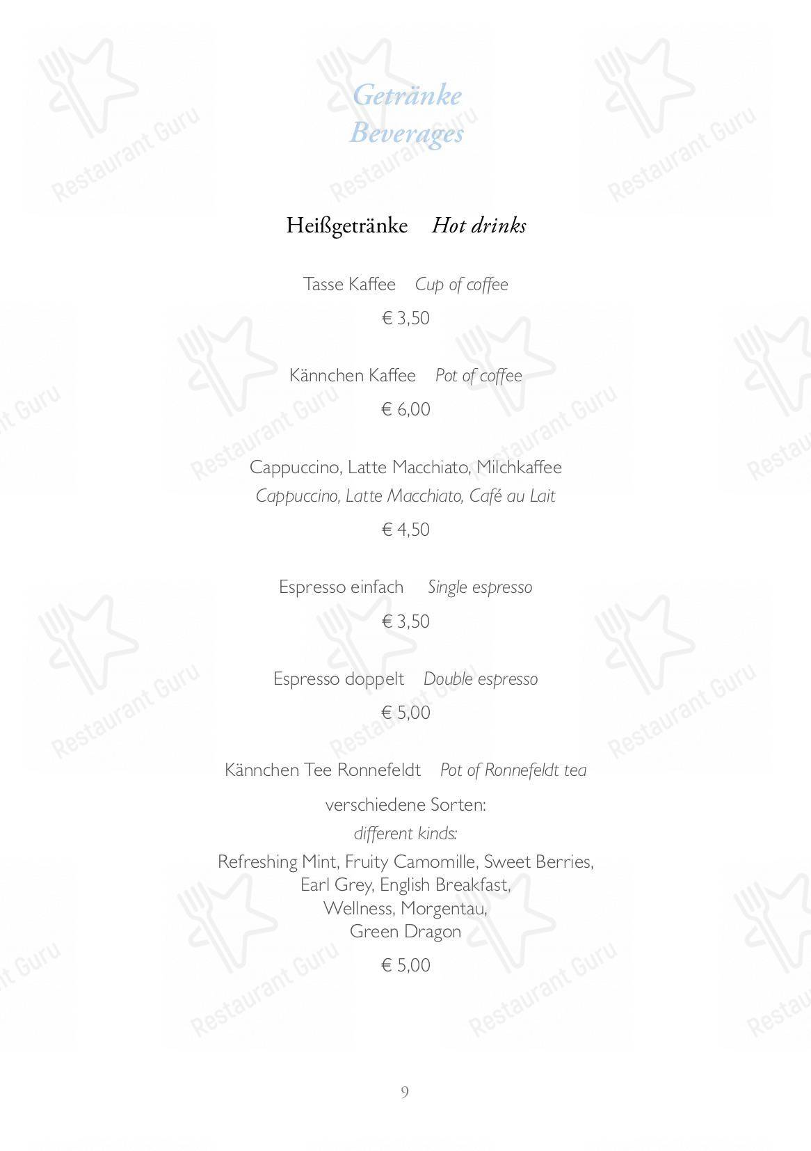 Коктейльная карта pour Spagos dans Leipzig