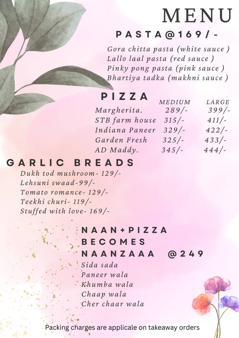 Spill D beans menu
