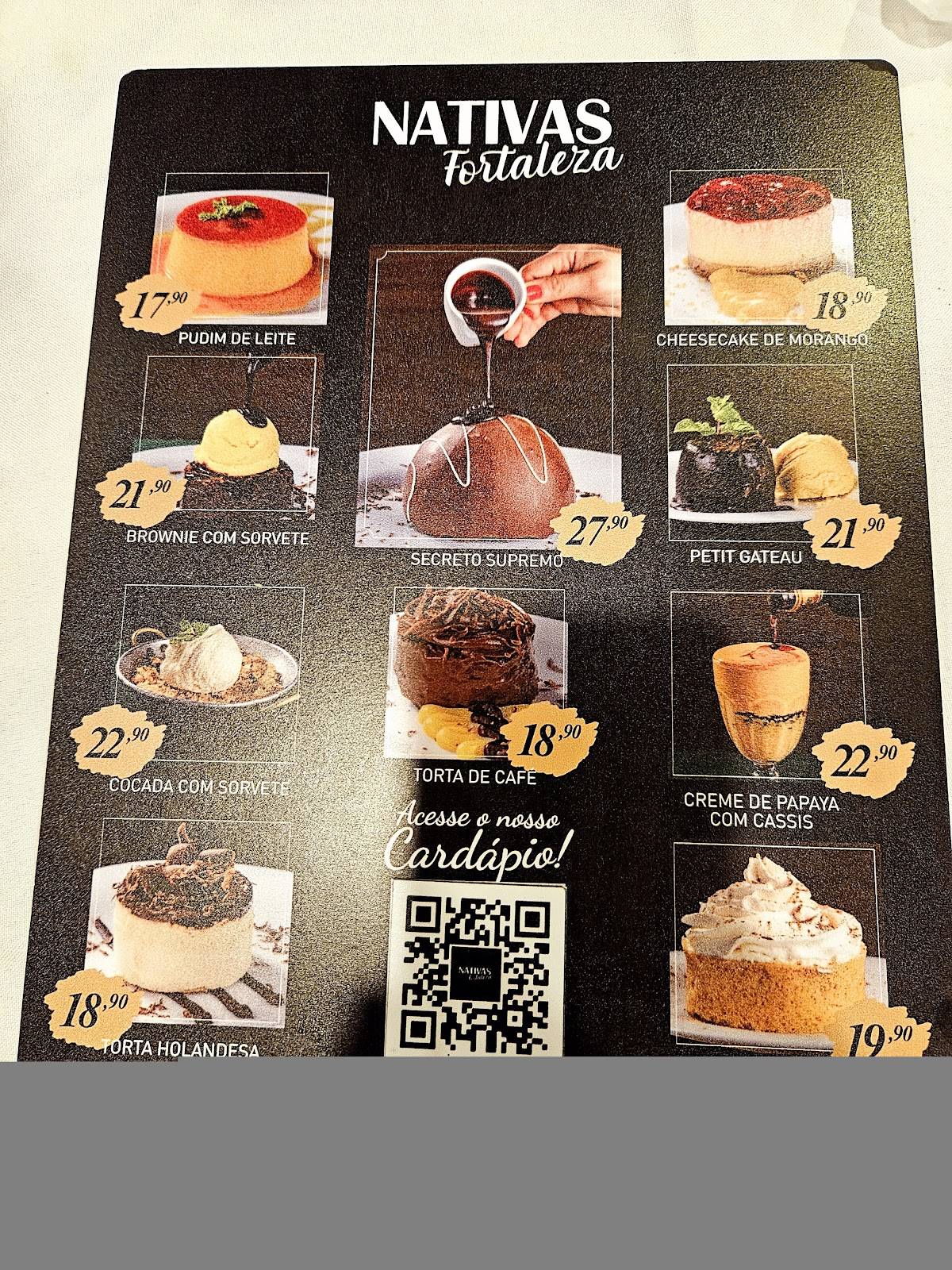 Churrascaria Nativas Grill Fortaleza Restaurante Rodízio cardápio