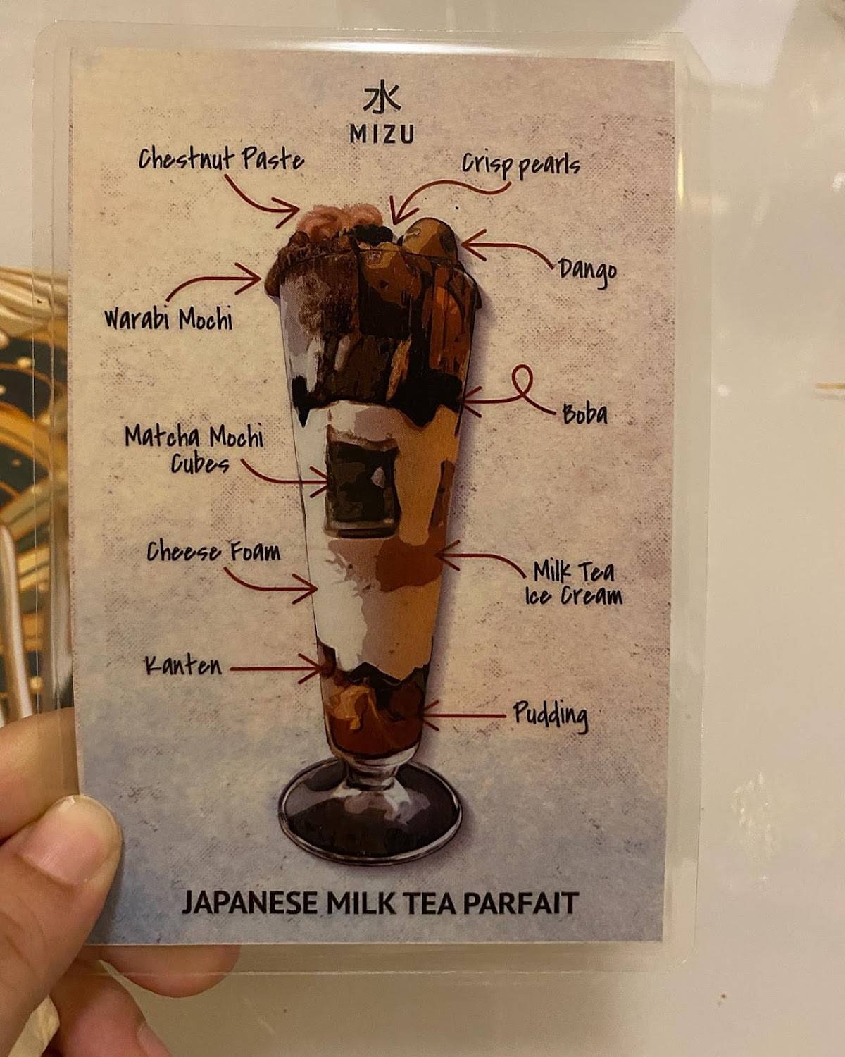 MisTea menu