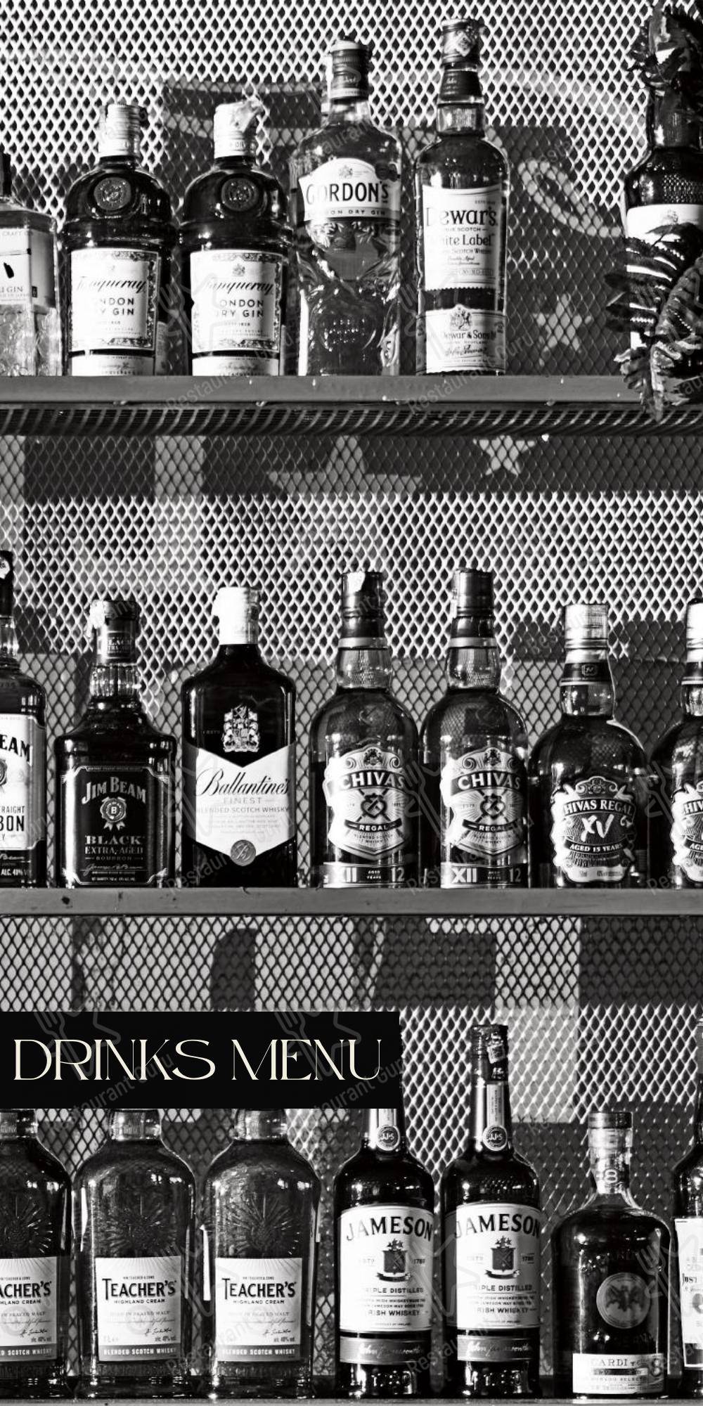 Sterling by Madras Square Restobar in Nungambakkam - Menu bar