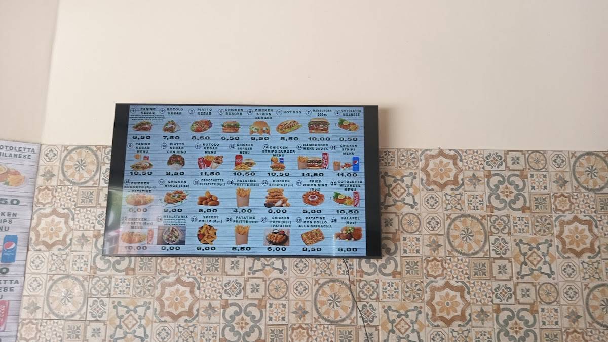 Menu di Strambalato Kebab & Pizza 