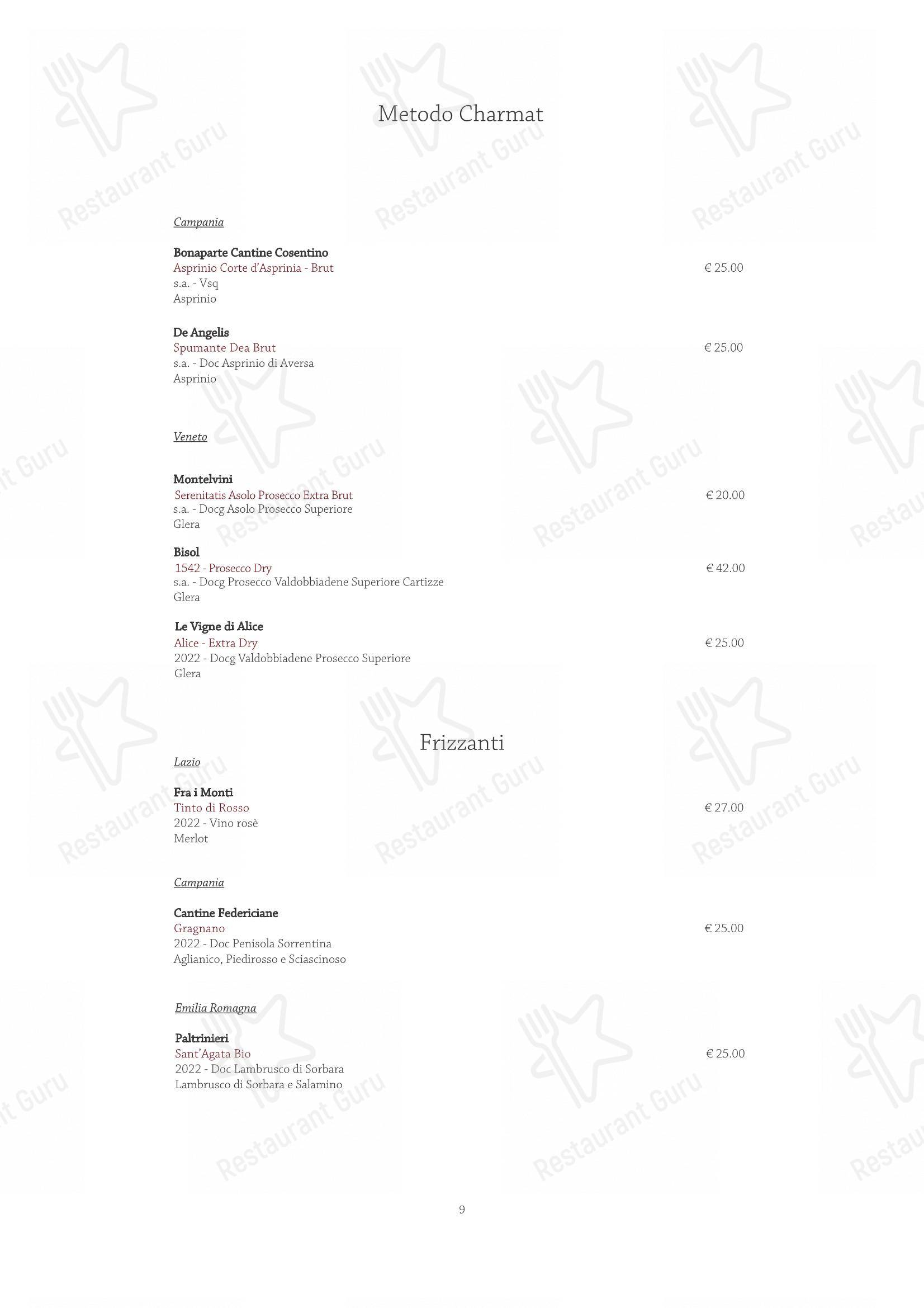 Menu di Sunrise Restaurant - Menu