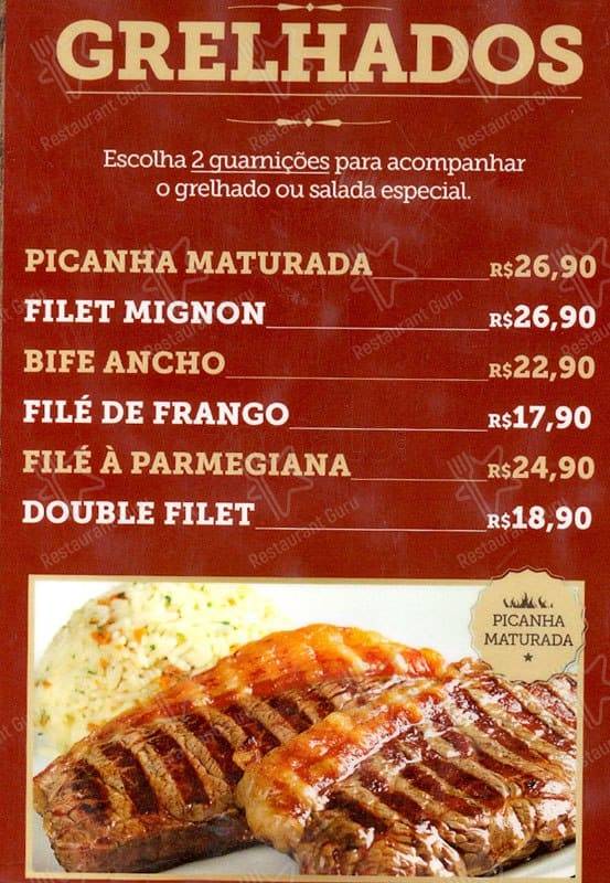 SuperGrill Express cardápio