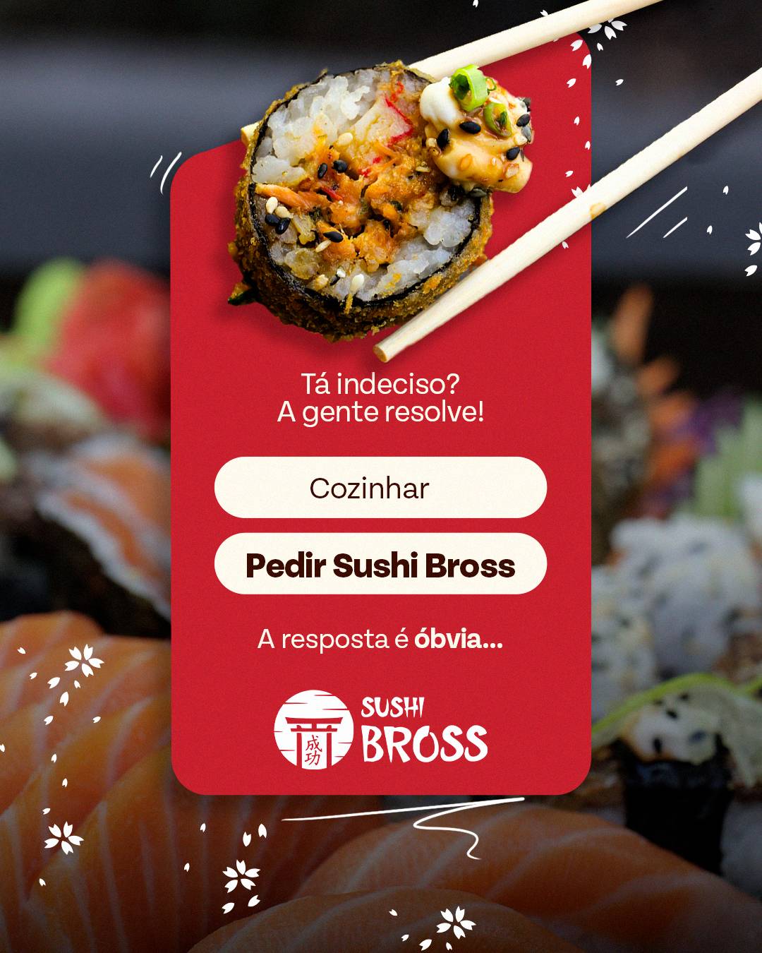 Sushi Bross cardápio