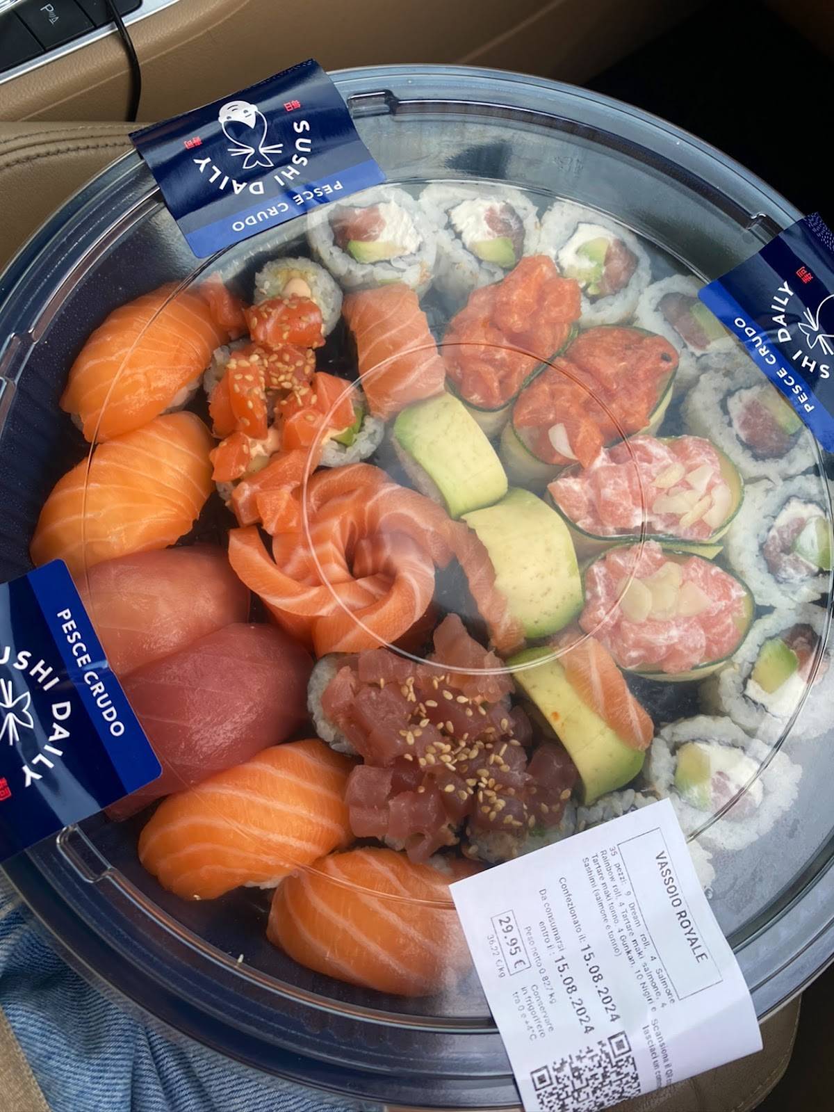 Menu di Sushi Daily Affi 