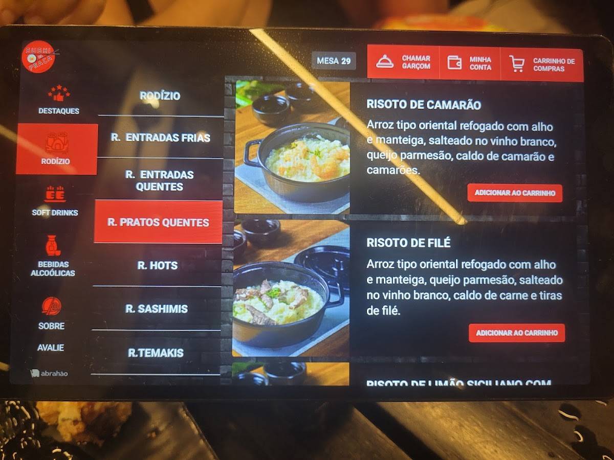 Sushi da Praça - Culinária Japonesa Vila Valqueire cardápio