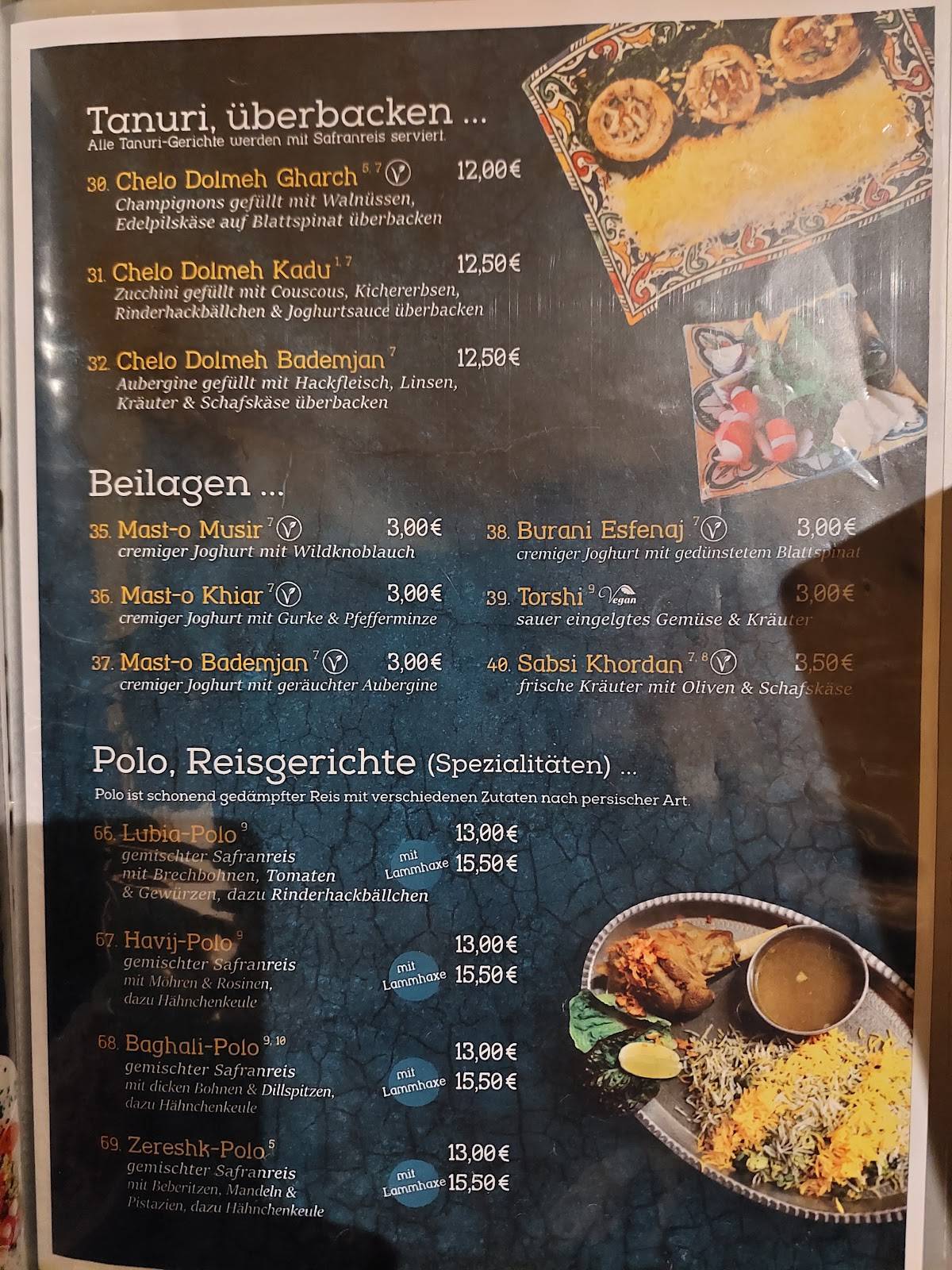 Menu de Süße Limone Offenbach