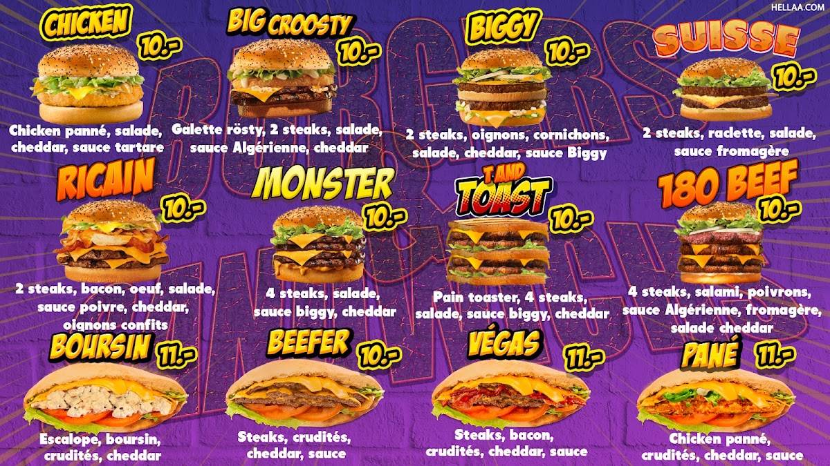 Menu di TACOS & BURGER 