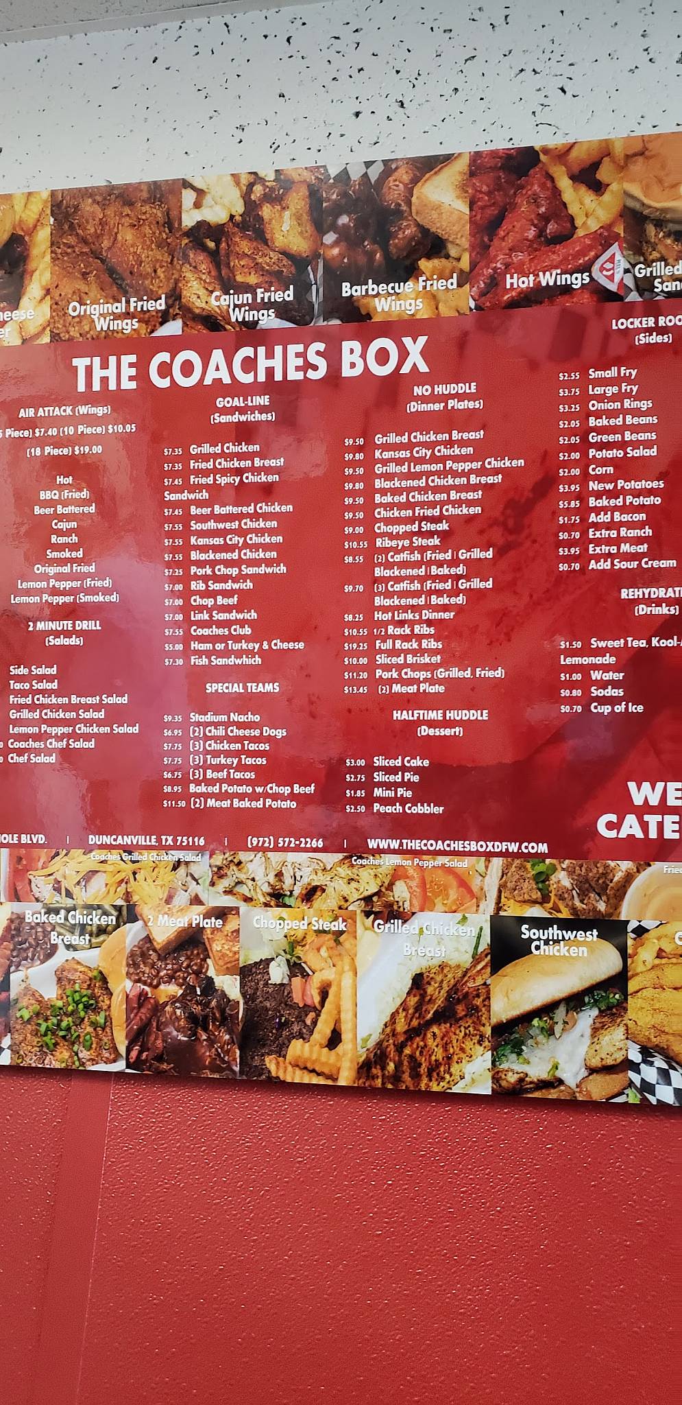 The Coaches Box Menu: A Comprehensive Guide to Sports Dining in the USA