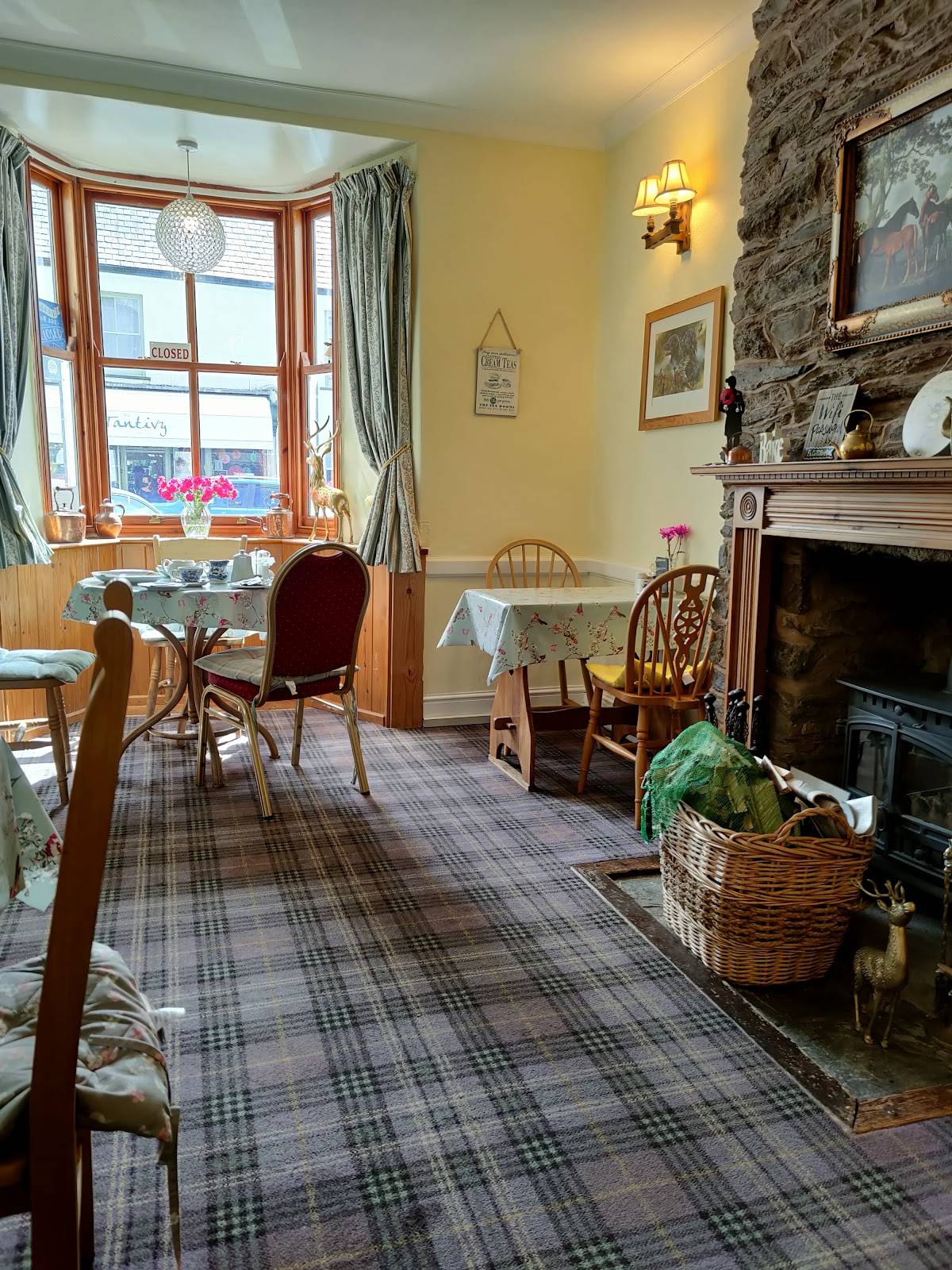 Menu at The Copper Kettle cafe, Dulverton