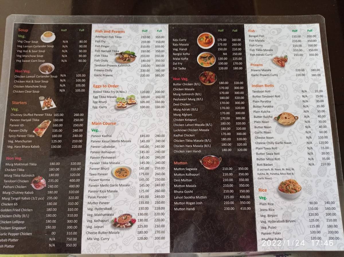 Menu at The Food Express, Vadodara, E12, SARDAR ESTATE, New VIP Rd