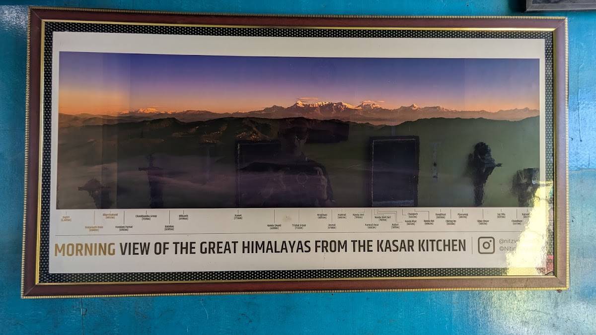 The Kasar Kitchen menu