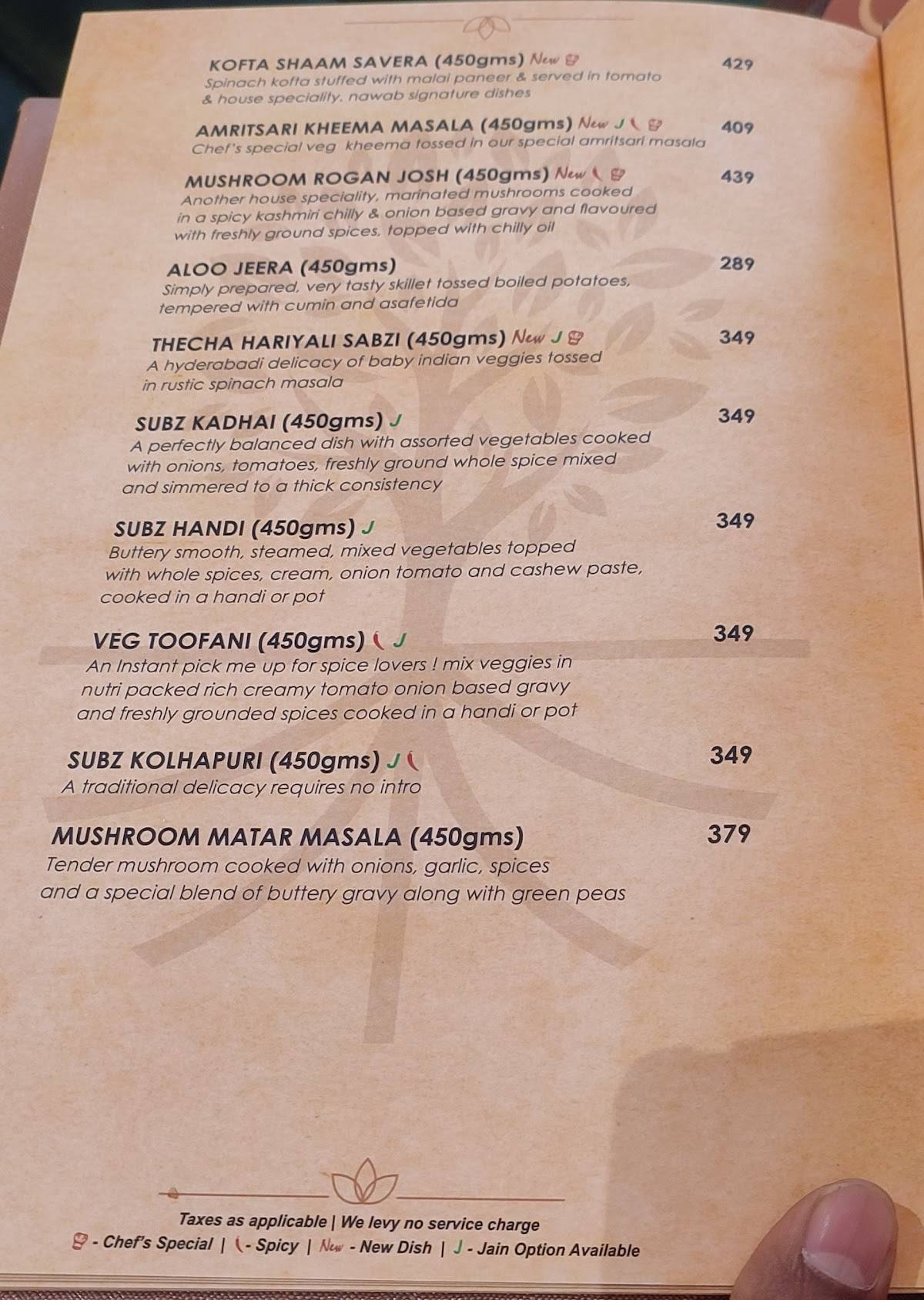 The Mango County Restaurant & Banquet menu