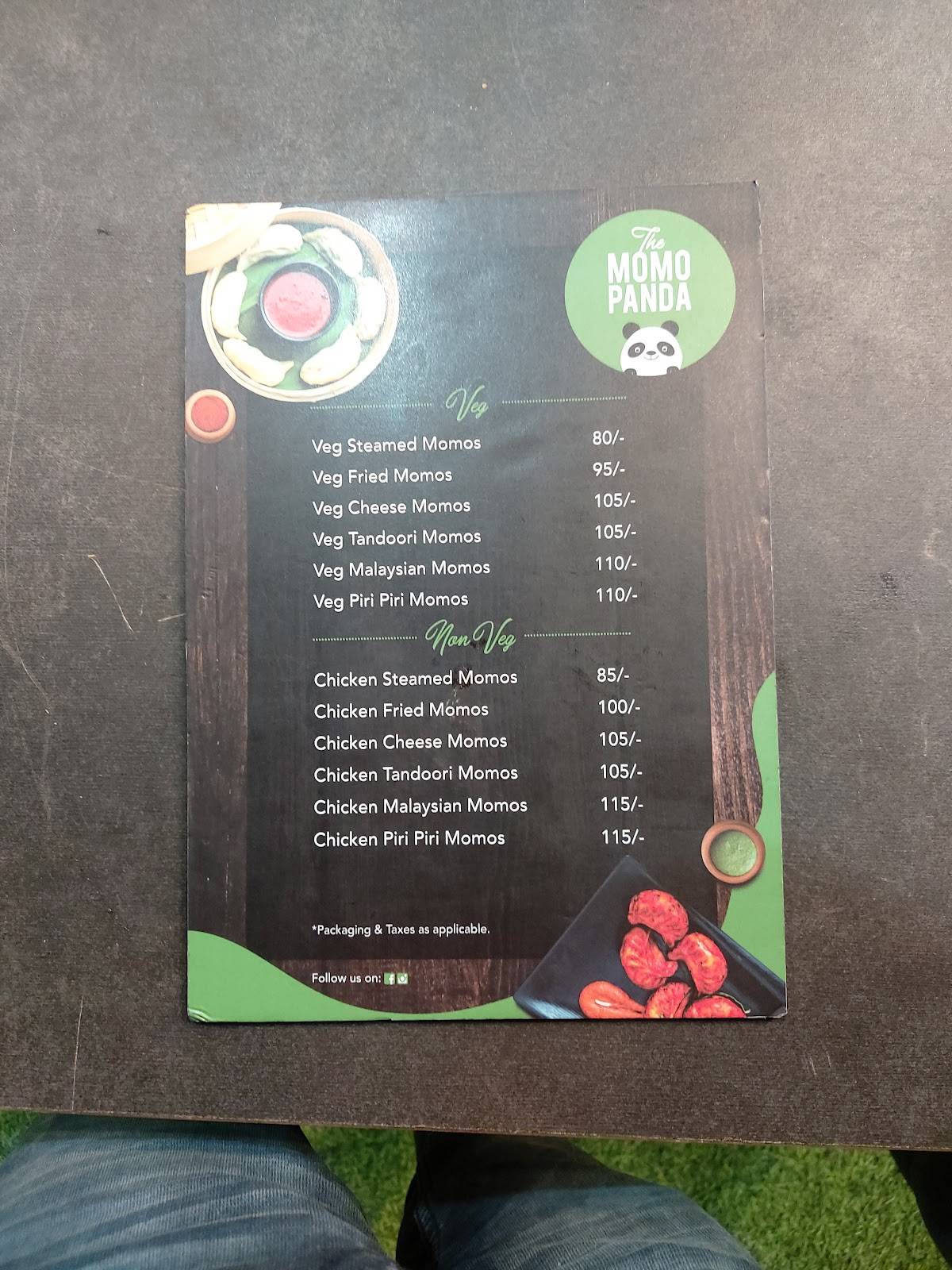 The Momo Panda Salunkhe Vihar menu