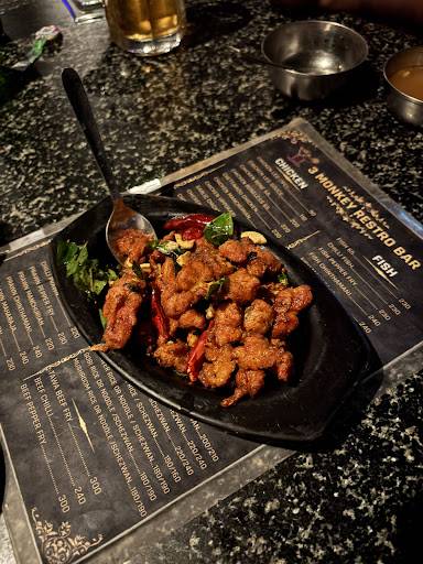 Three Monkeys Resto Bar menu