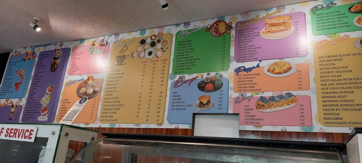 Times Square Cafe menu