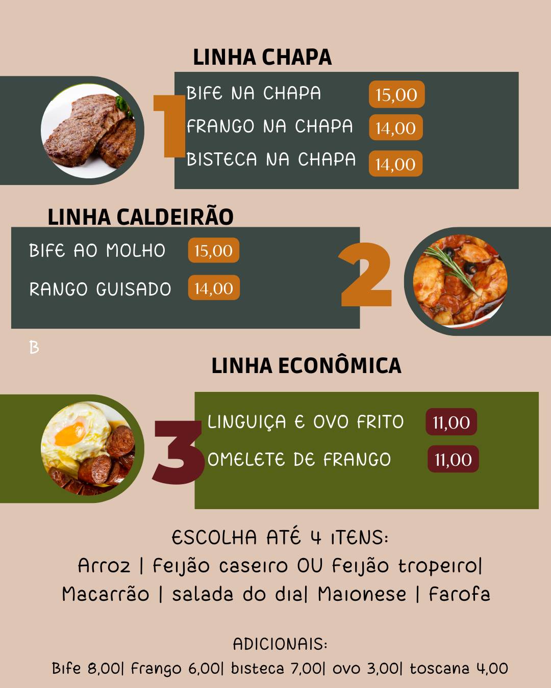 Toca do Cacá Restaurante cardápio