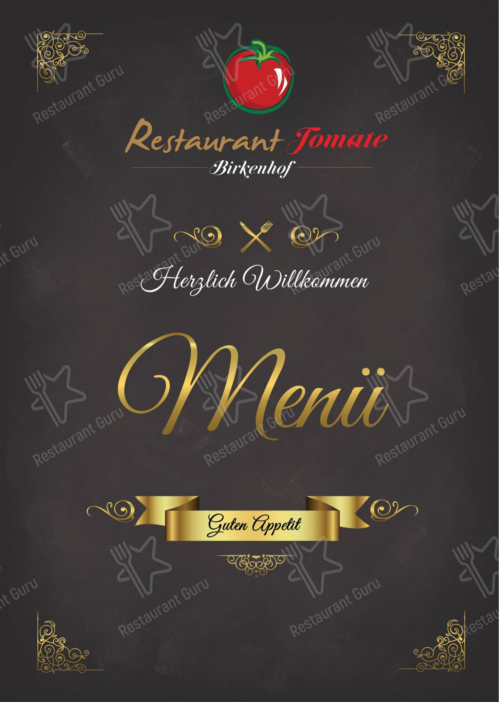 Menu per Tomate-Birkenhof Restaurant in Wettingen