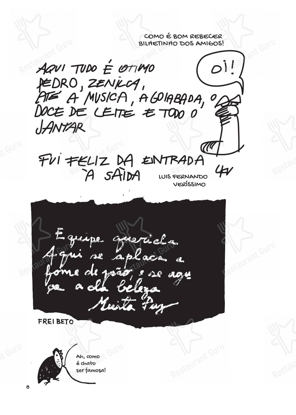 Menu bar para Tragaluz Restaurante Casa restaurante