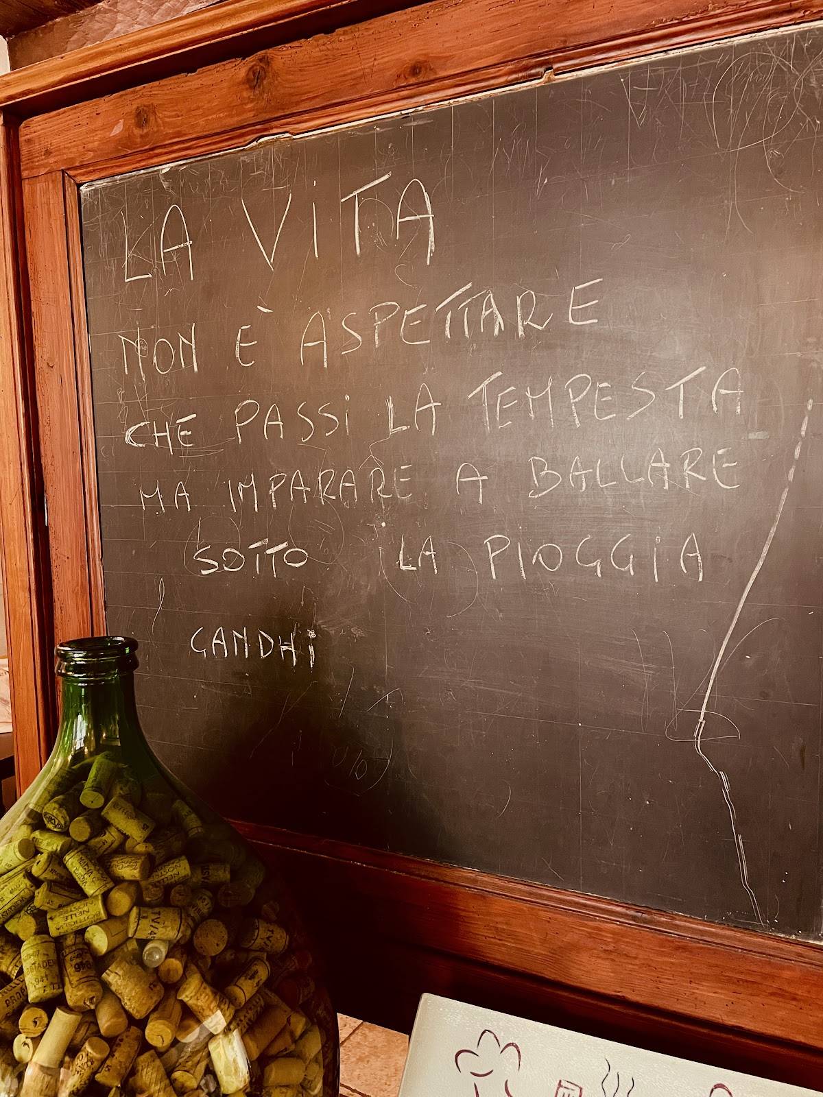 Menu di Trattoria D'Oria 