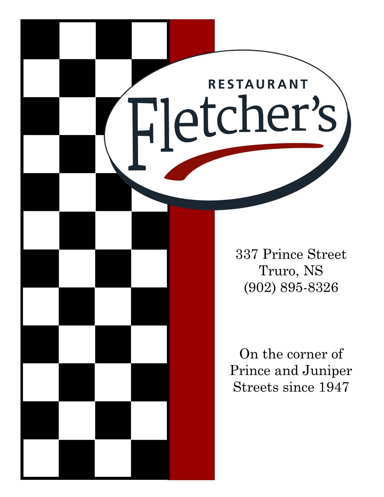 Menu at Fletcher's Restaurant, Truro