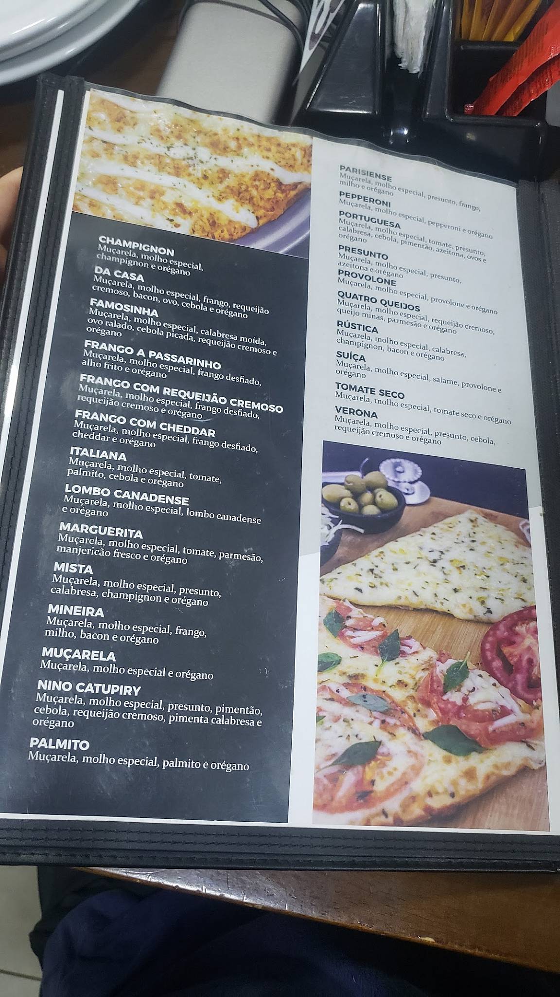 Uau Pizza cardápio