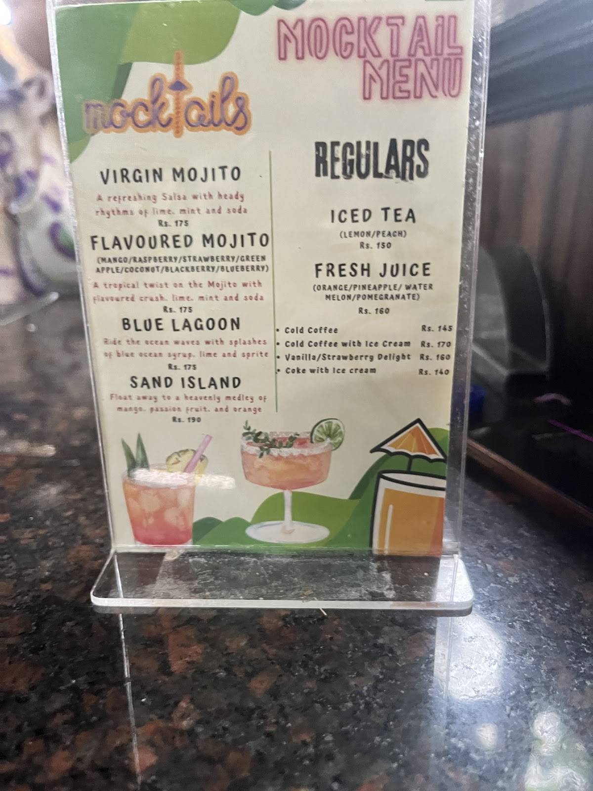 Udupiwala Restaurant menu