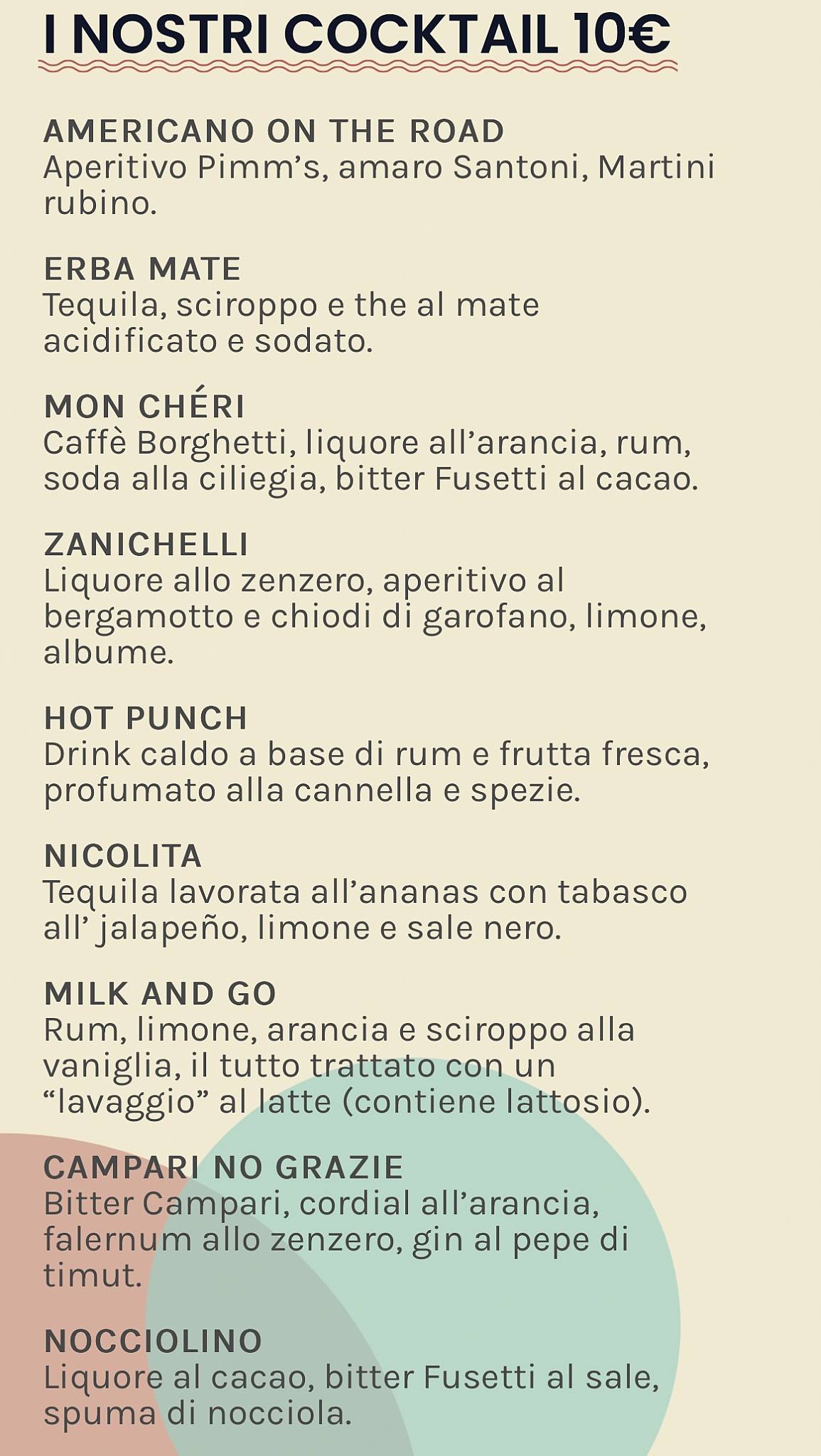Menu di Ultimo 