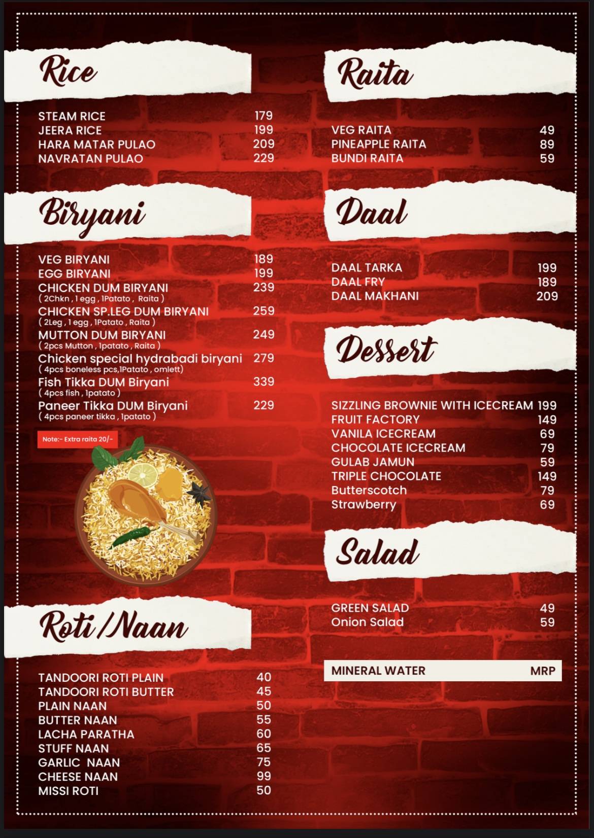 Underground Cafe & Restaurant - Restaurant And Cafe menu