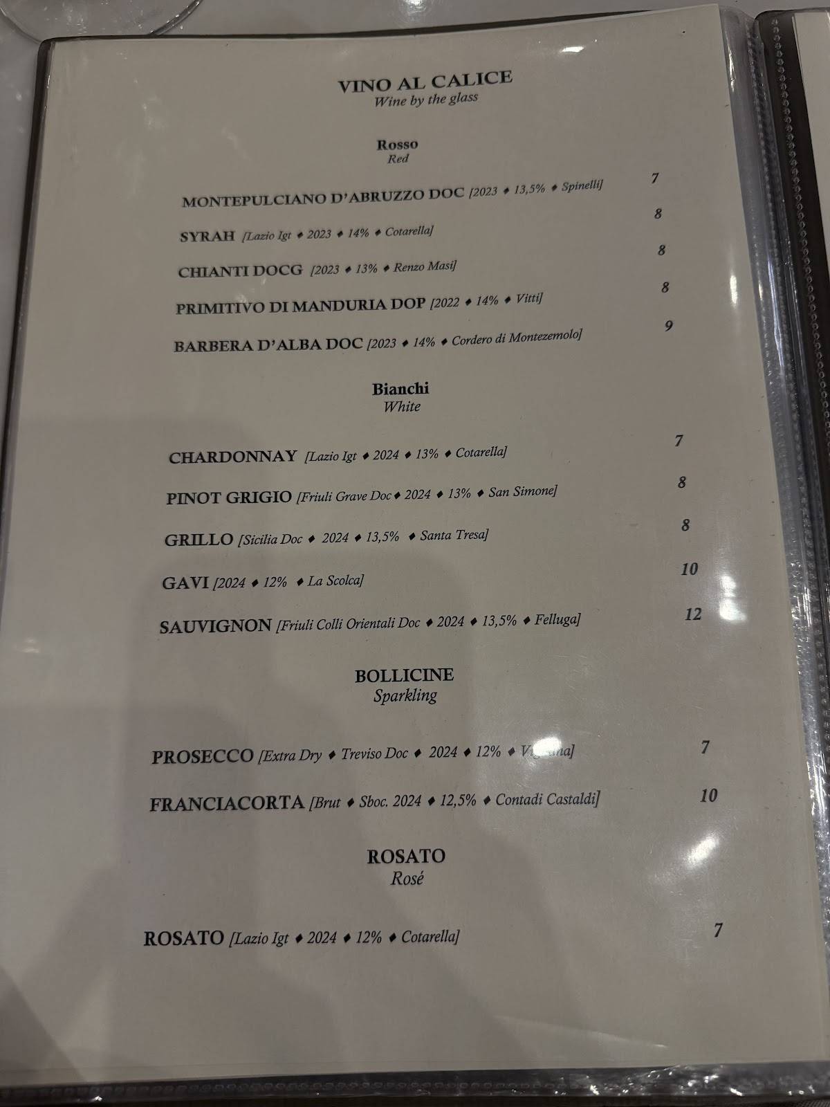 Menu di Unik Restaurant 